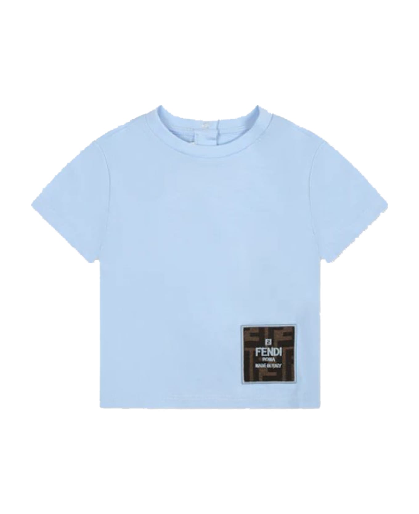 Fendi Baby T-shirt - Light blue