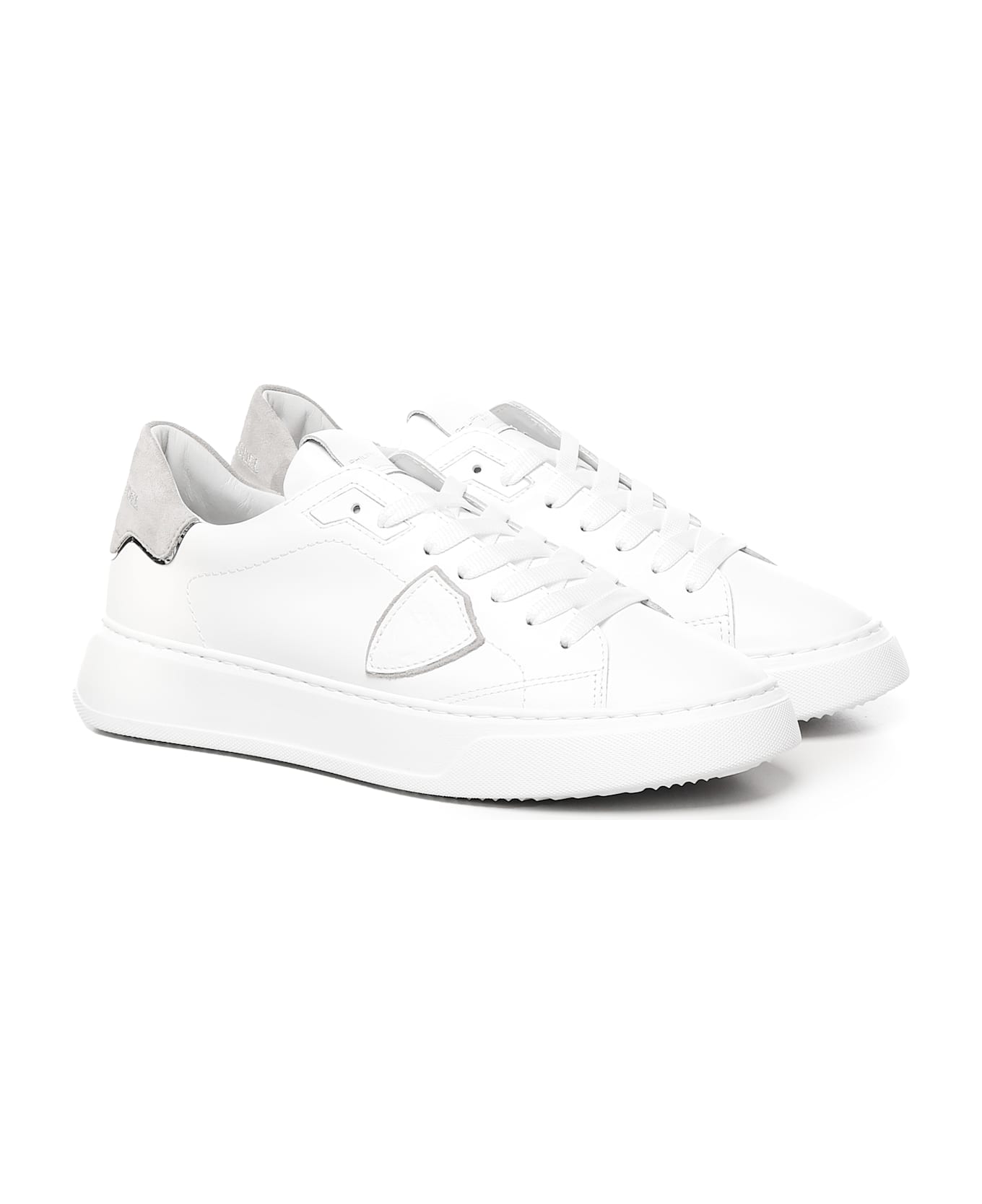 Philippe Model Temple Low Sneakers - White