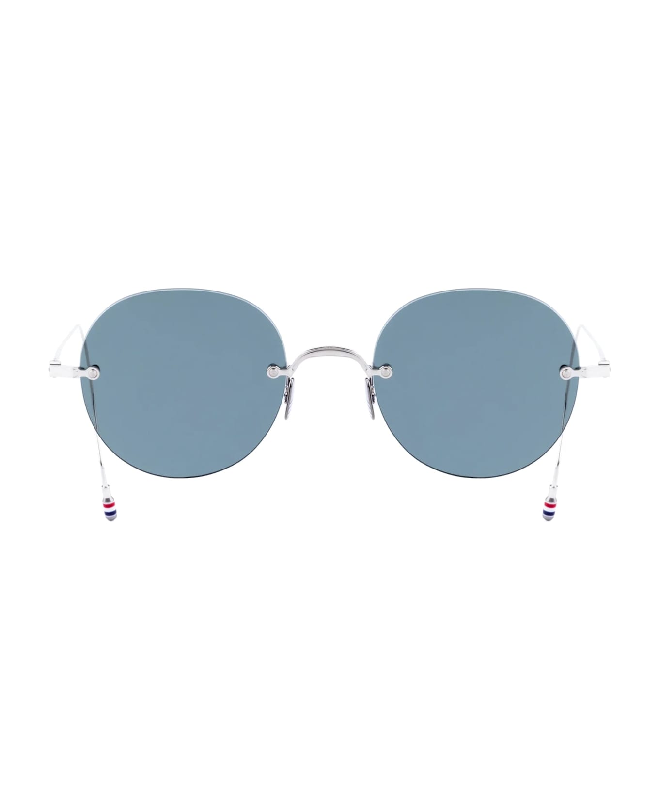 Thom Browne Rimless Oversized - Silver Sunglasses - Silver