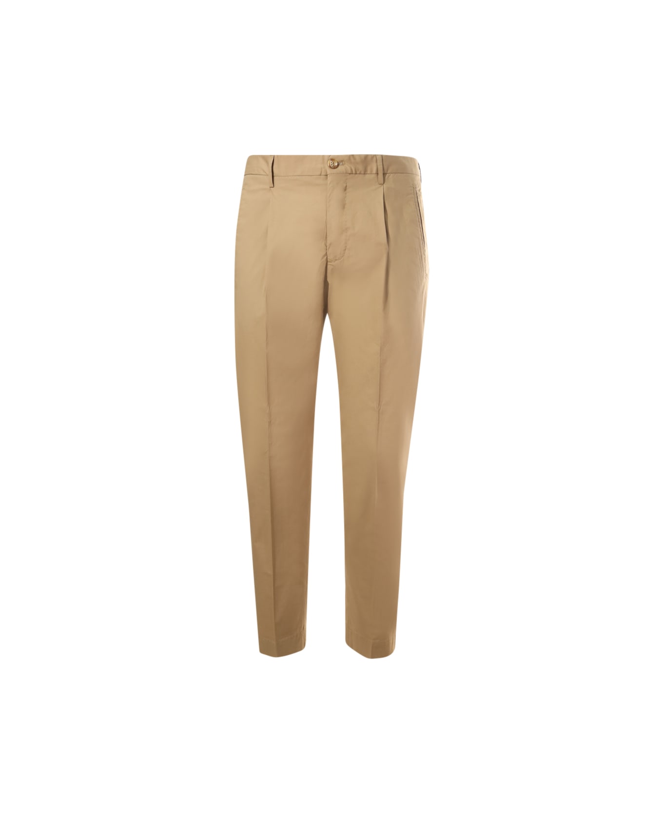 Incotex Trousers With Pleats - Rope