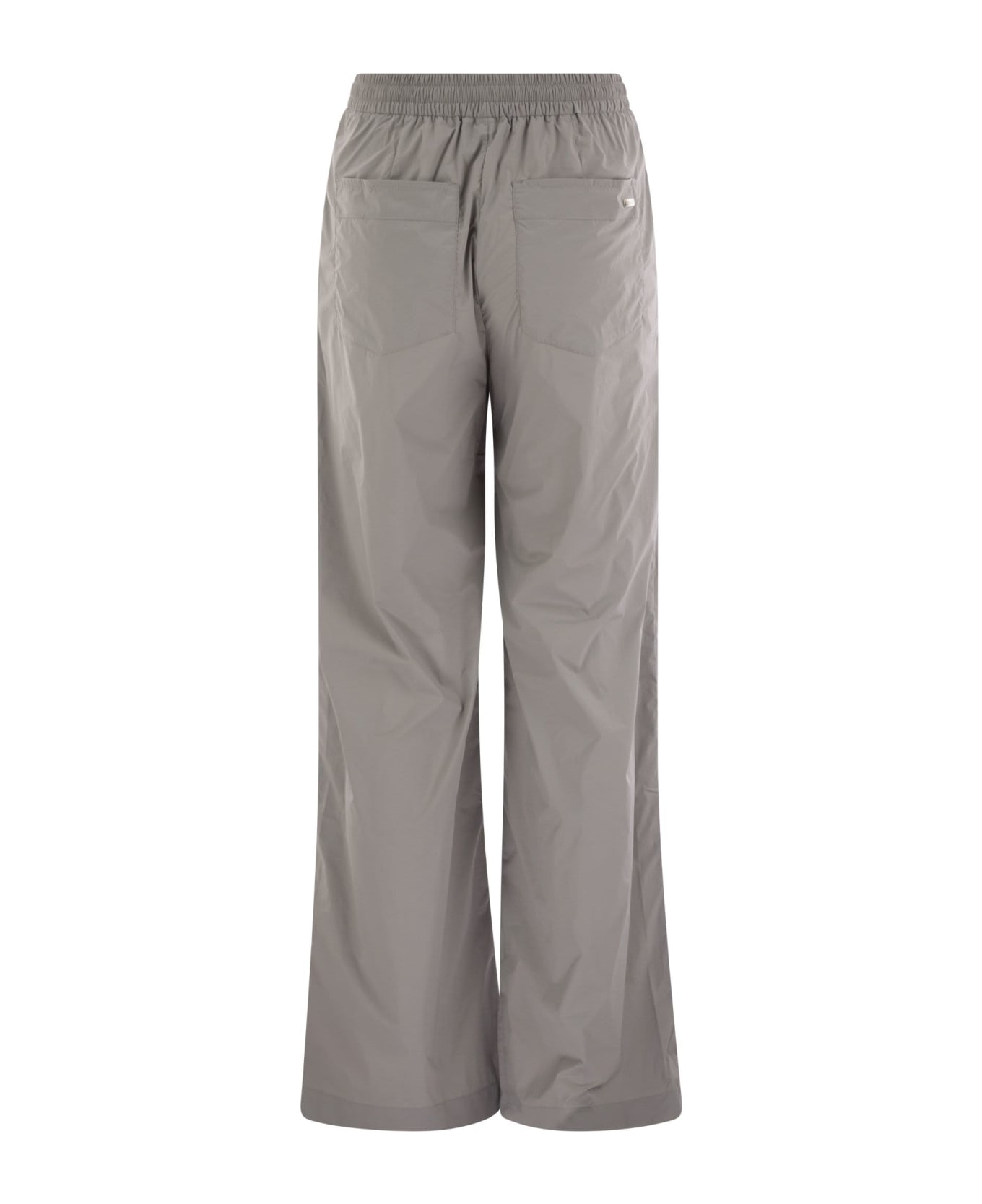 Herno Stretch Nylon Trousers - Light Grey