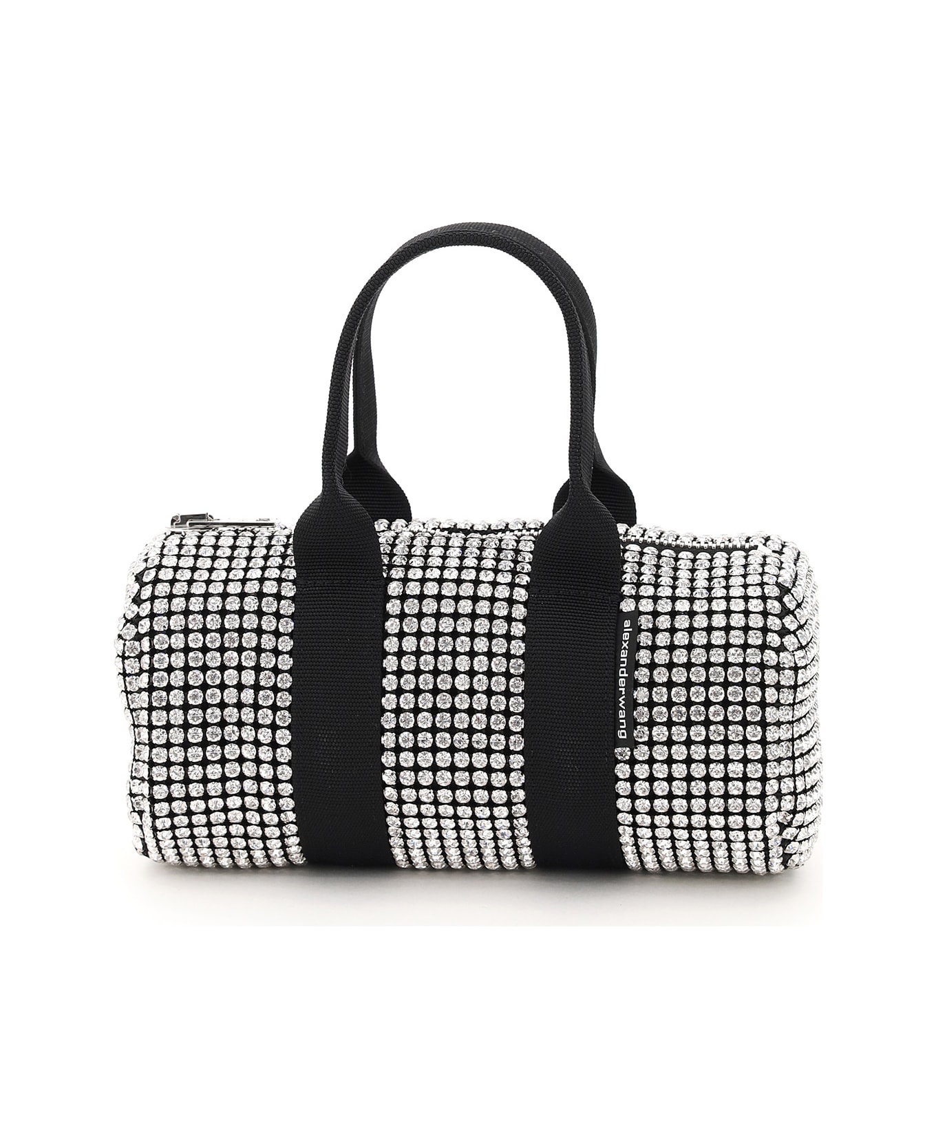 Alexander Wang Cruiser Crystal Mini Duffle Bag - White