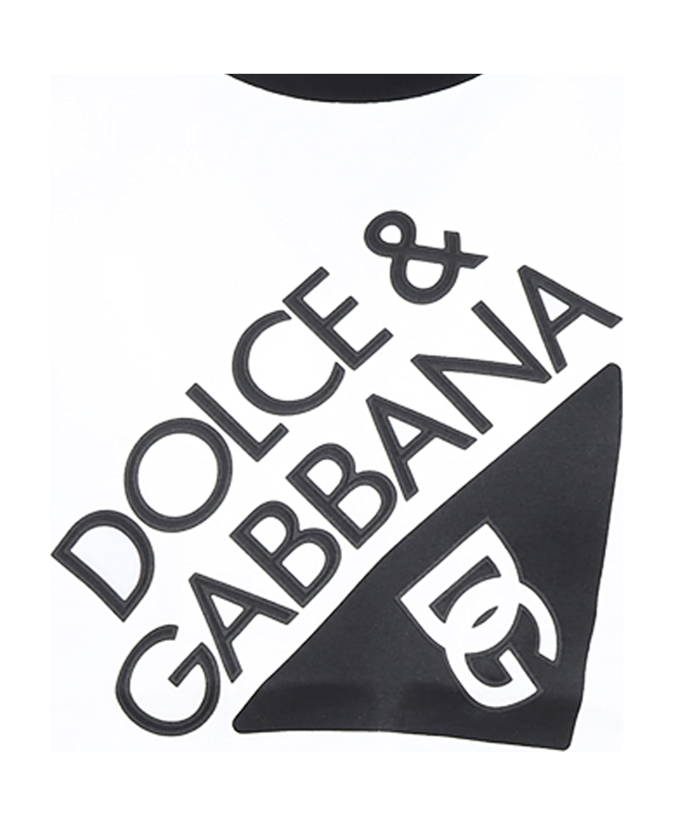 Dolce & Gabbana White T-shirt For Kids With Logo - White