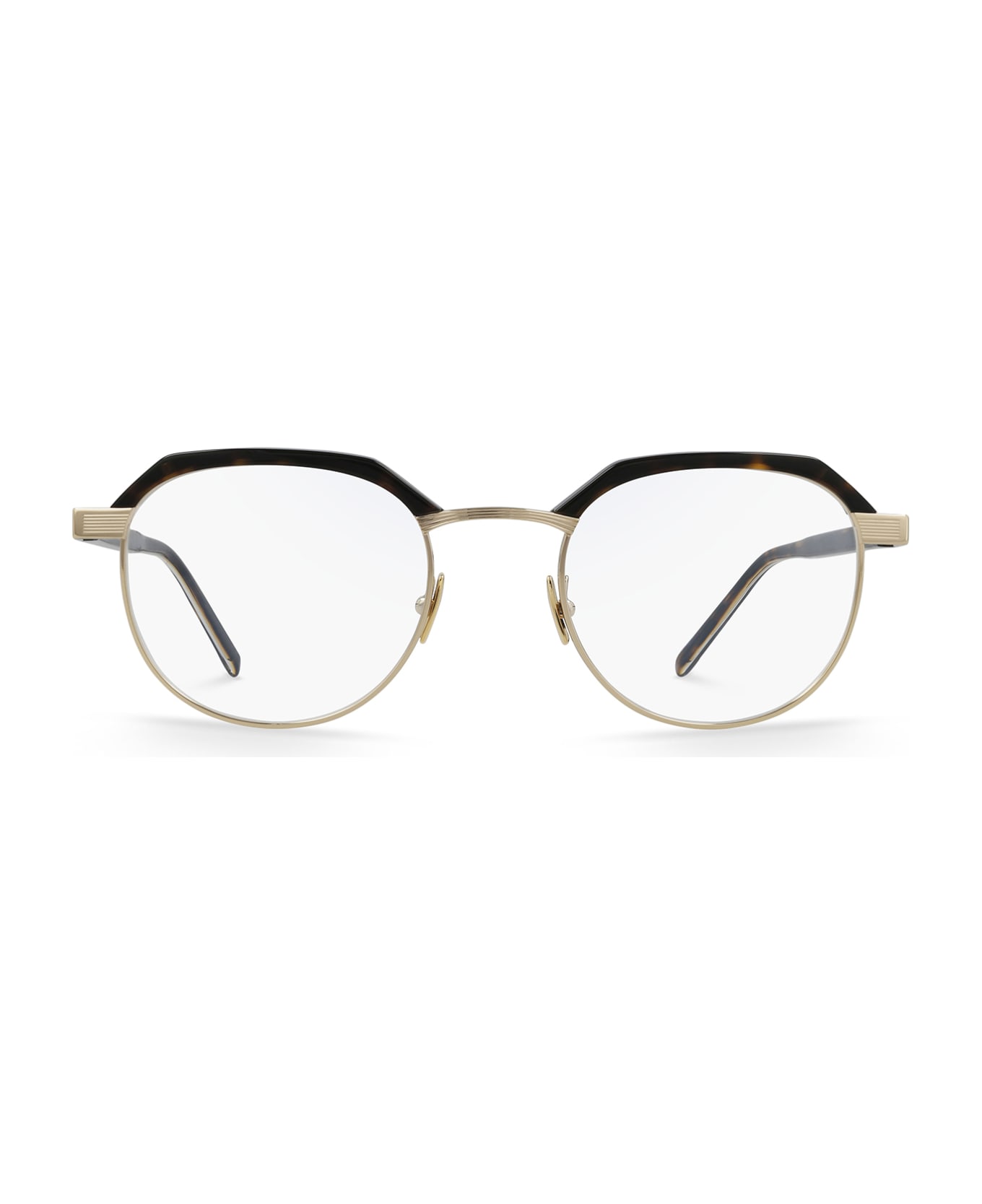 Saint Laurent Eyewear Sl 124 Gold & Havana Glasses - Gold & Havana