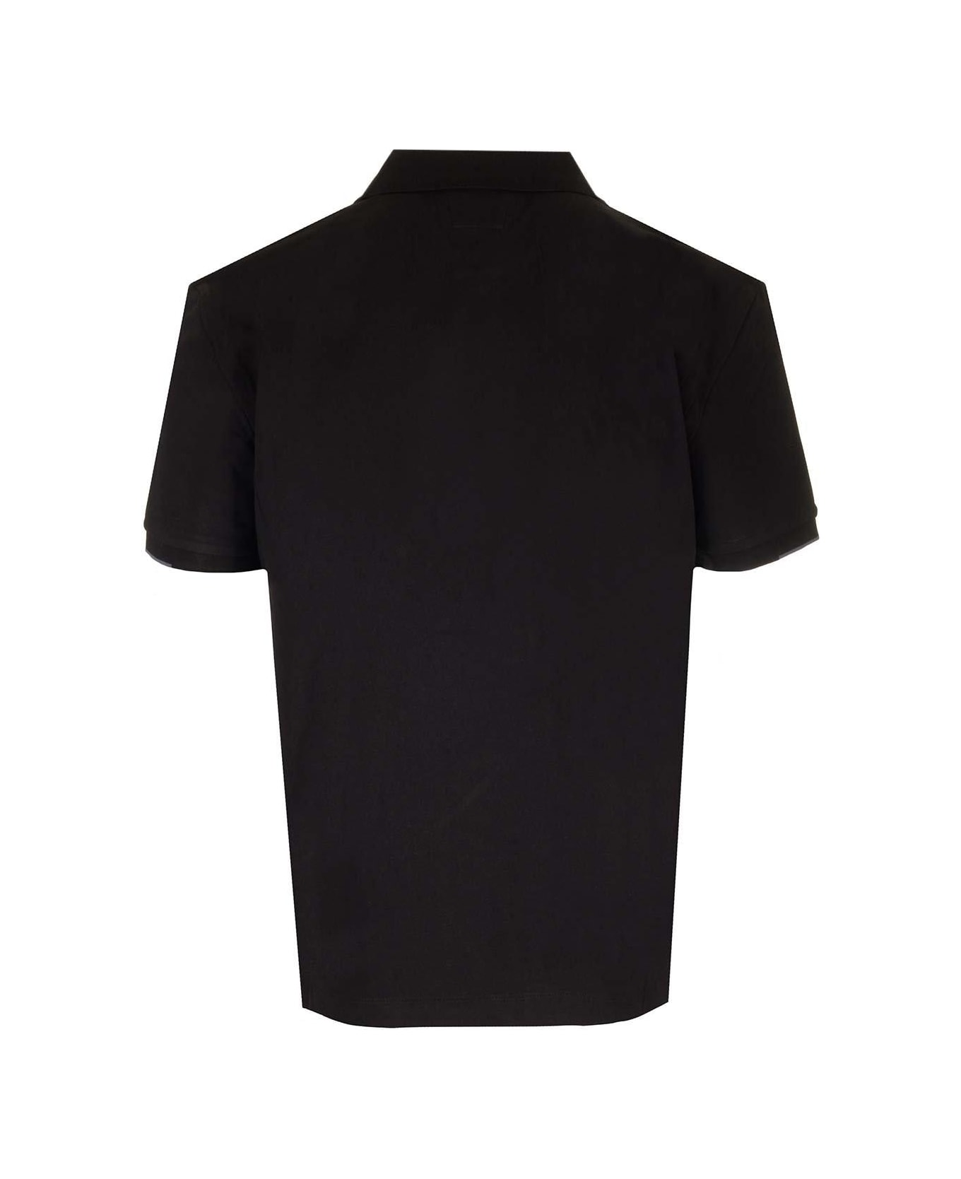 C.P. Company Stretch Piquet Polo Shirt - Black