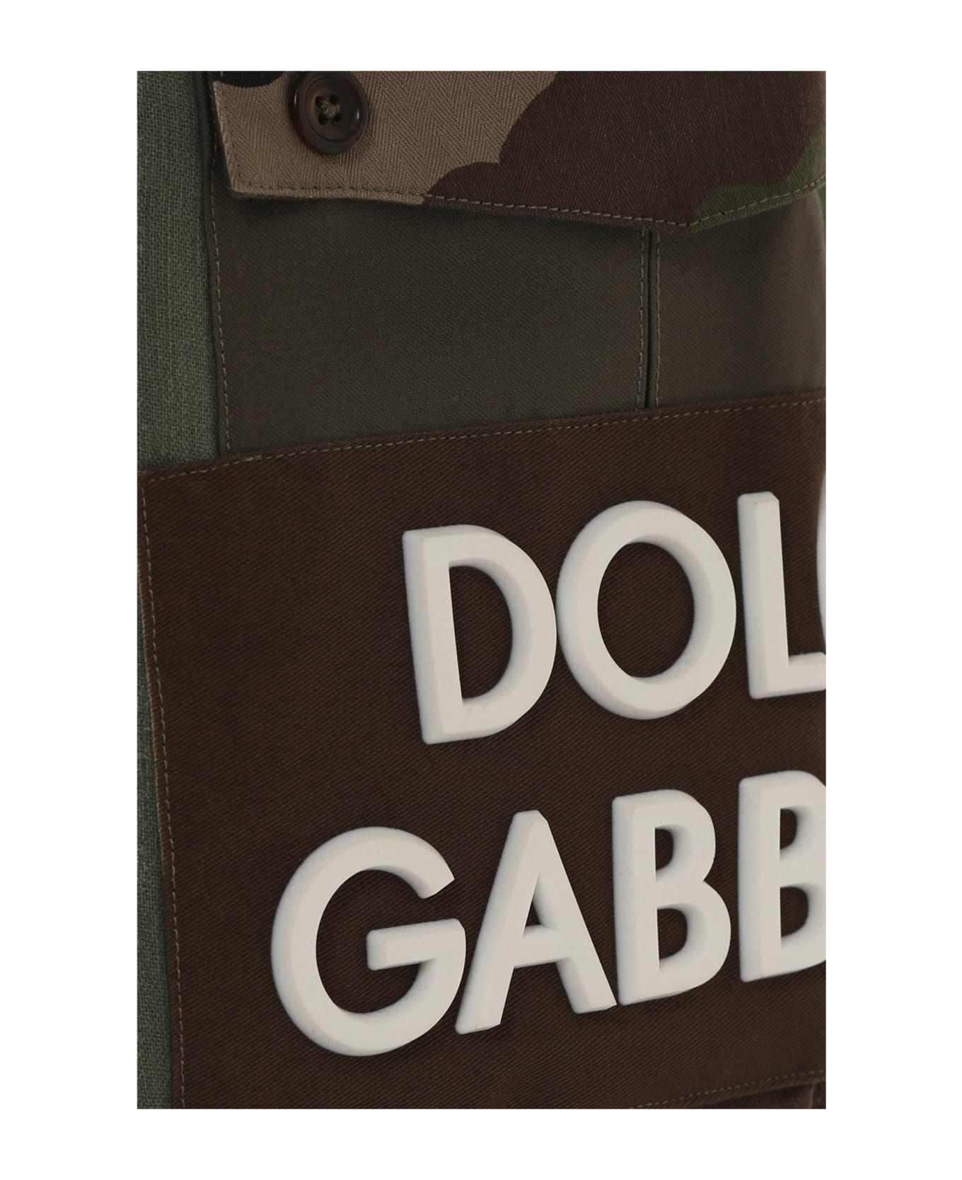 Dolce & Gabbana Cotton Shorts - Green ショートパンツ
