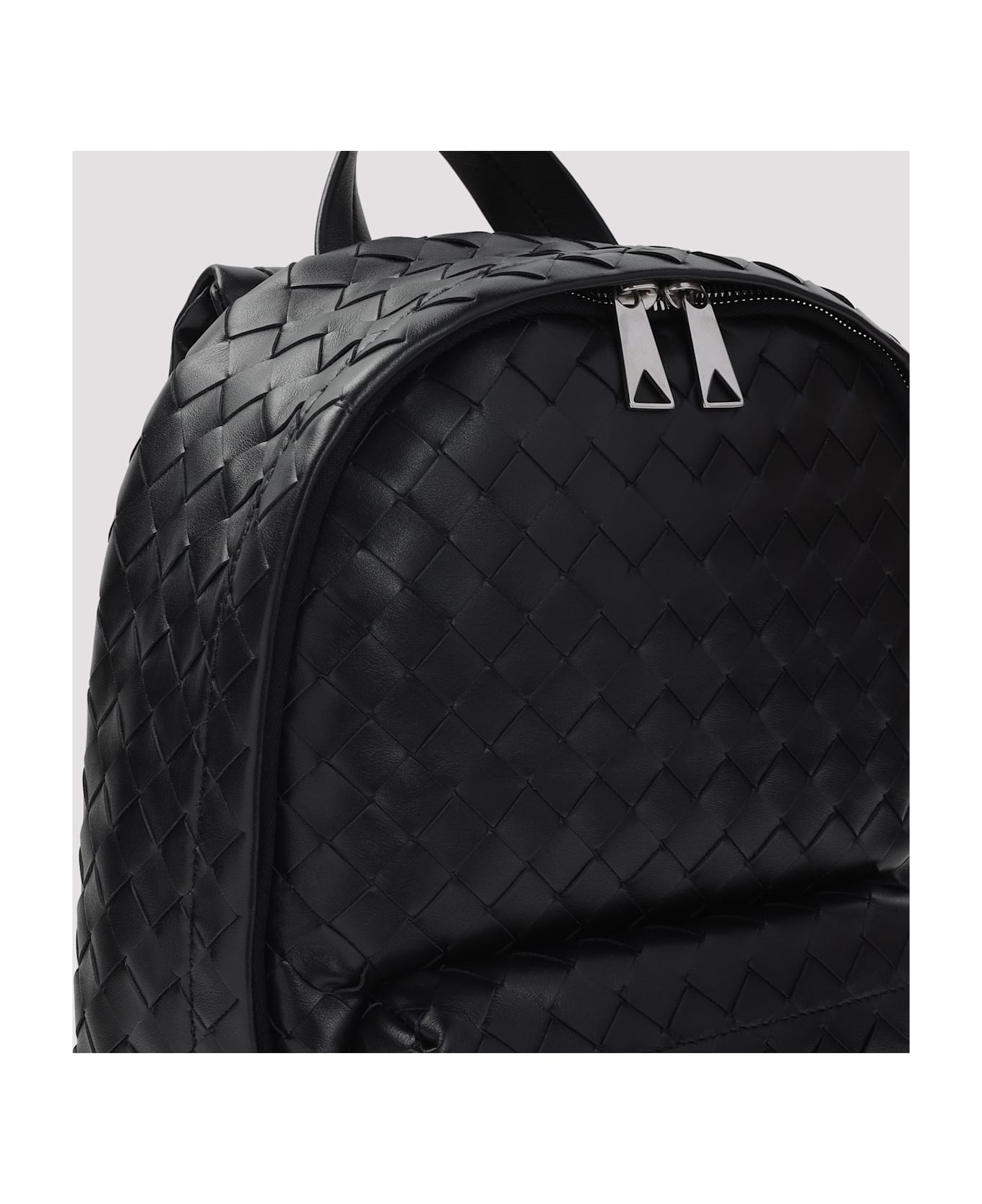 Bottega Veneta Intreccio Small Backpack - Black
