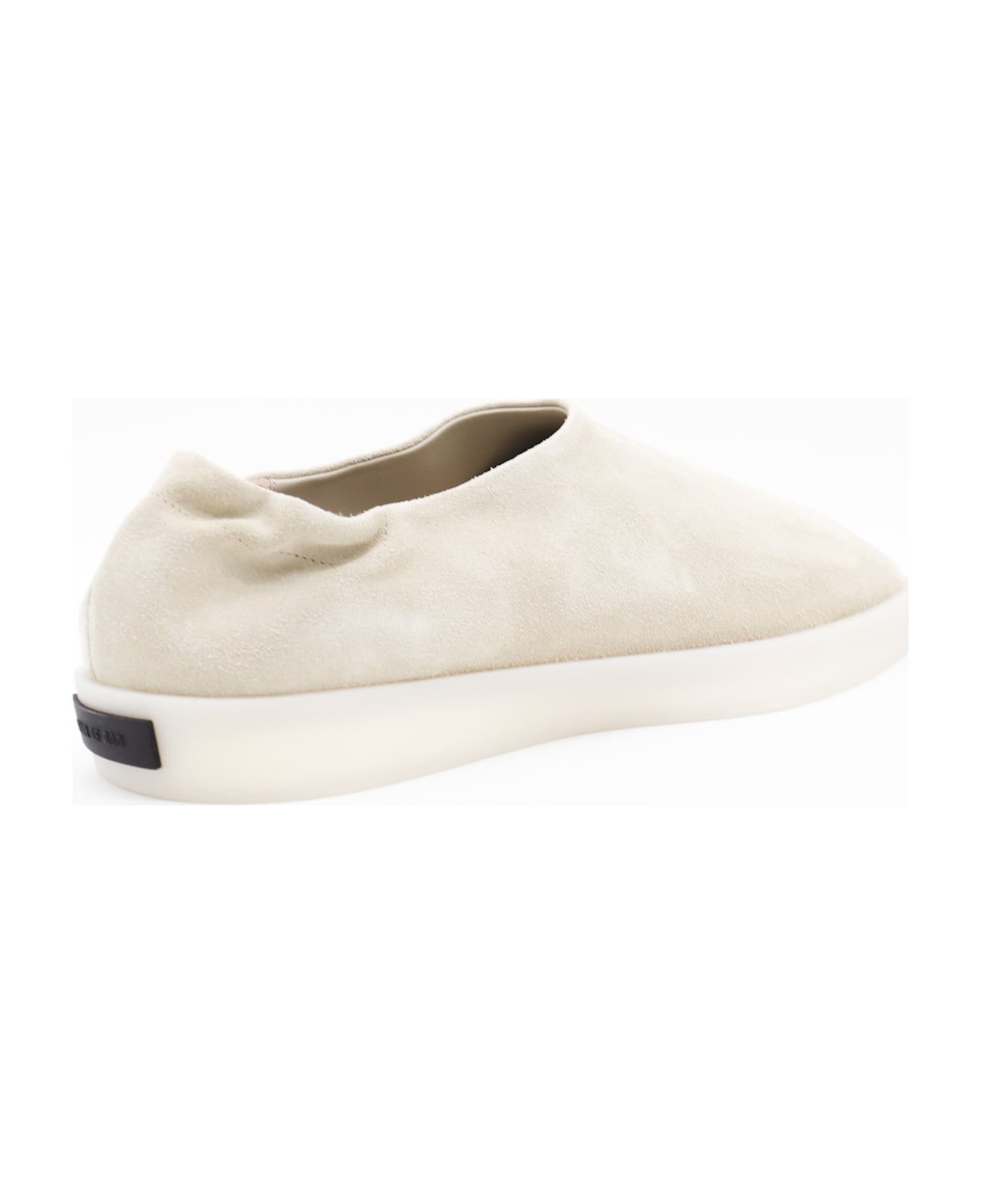 Fear of God Beige Leather Loafers - SESAME