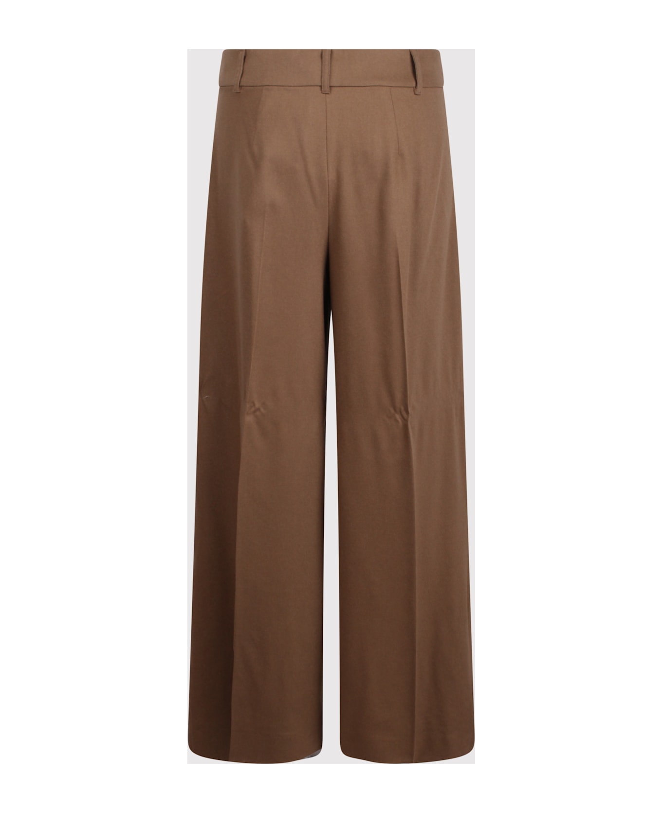 'S Max Mara Wide-leg Trousers In Flannel