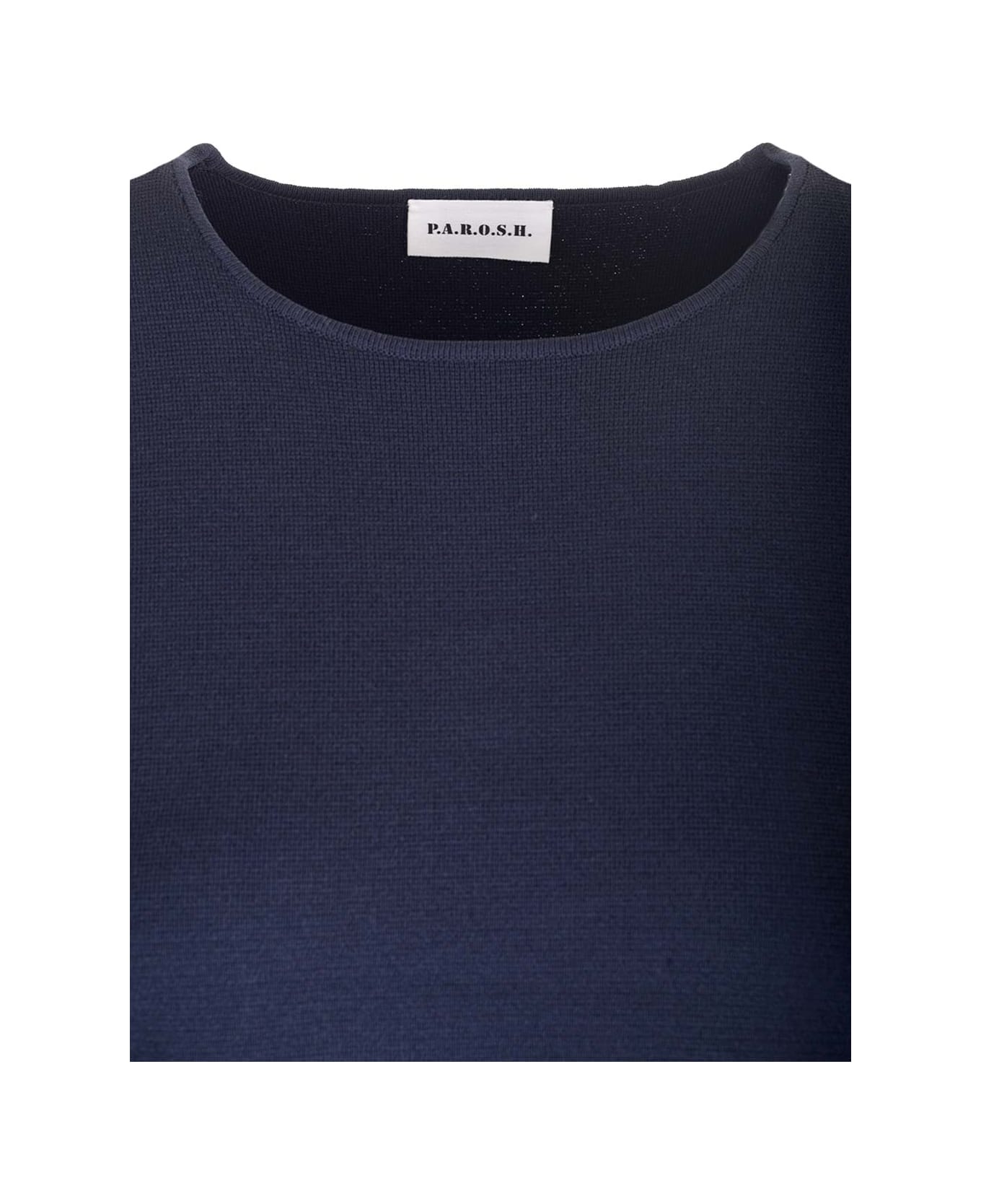 Parosh Blue T-shirt - Blu Tシャツ