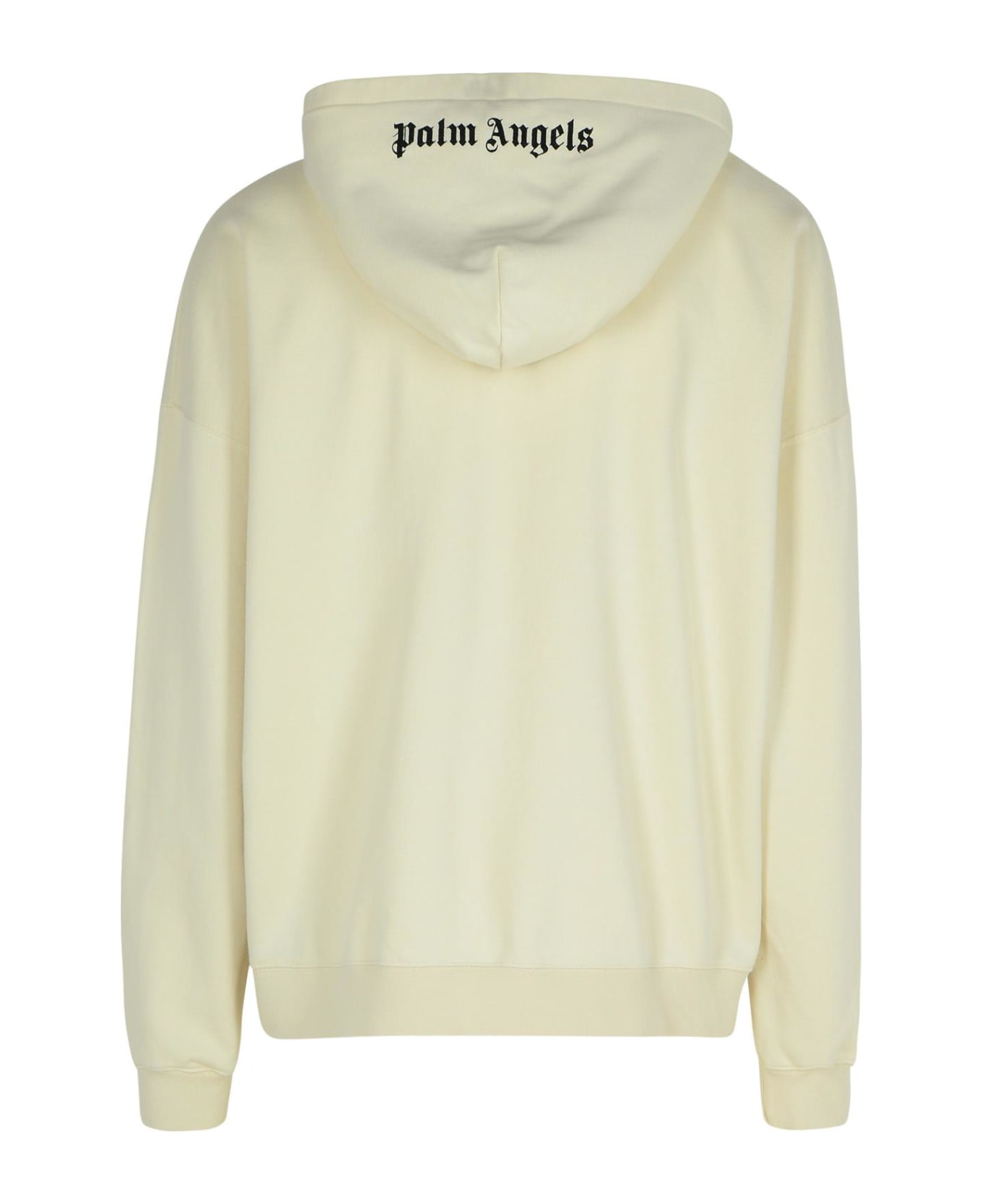 Palm Angels Cotton Sweatshirt - Cream