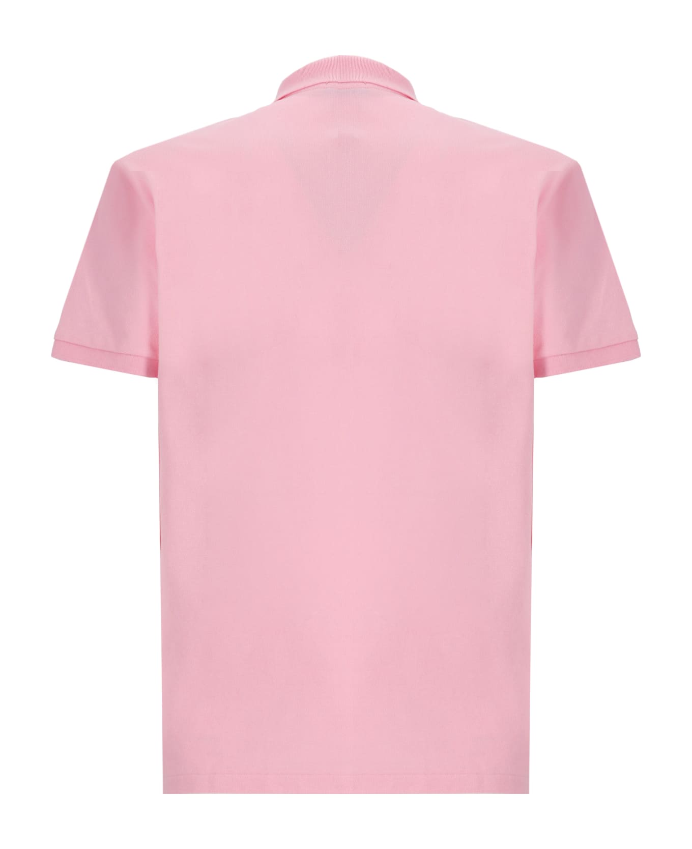 Ralph Lauren Polo Shirt With Pony - Pink