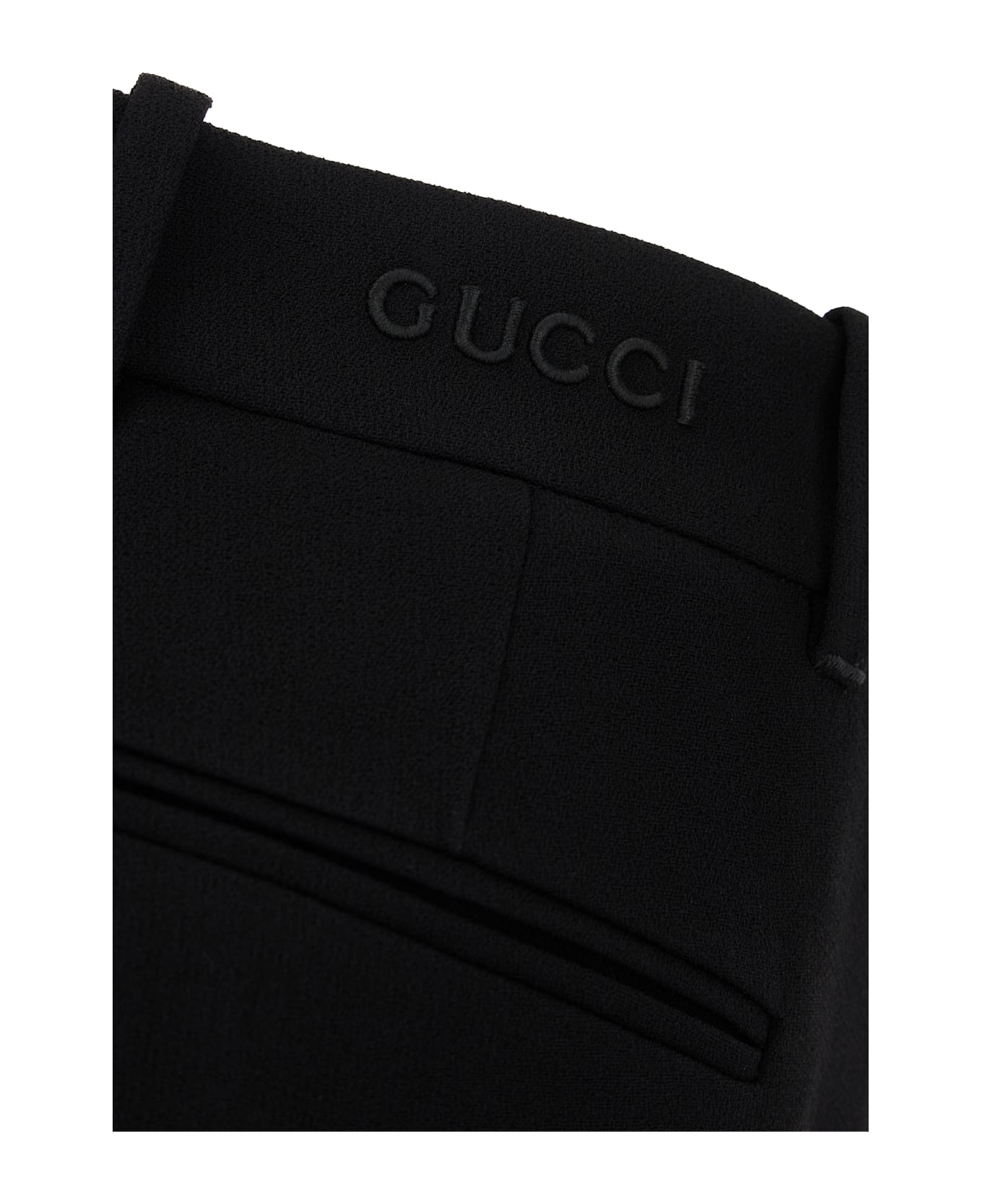 Gucci Black Viscose Pants | italist