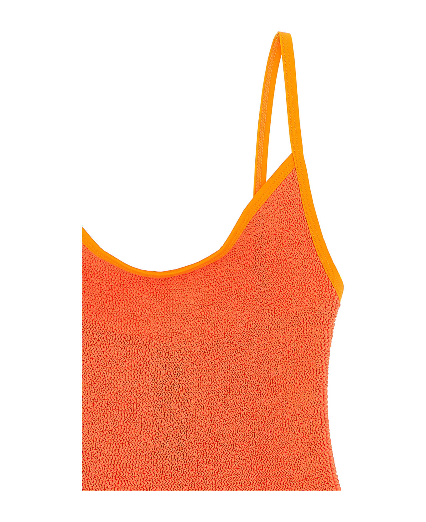 Hunza G 
pamela Swim
 One-piece Swimsuit - Orange