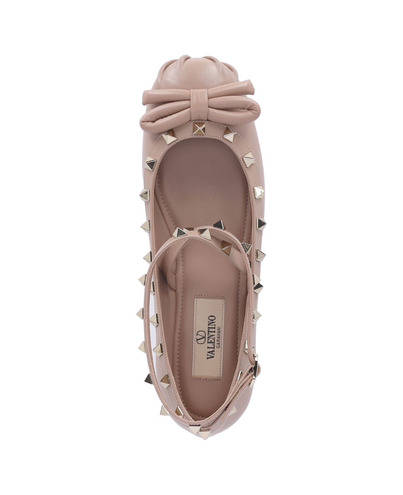 Valentino Garavani "rockstud" Ballet Flats - Pink