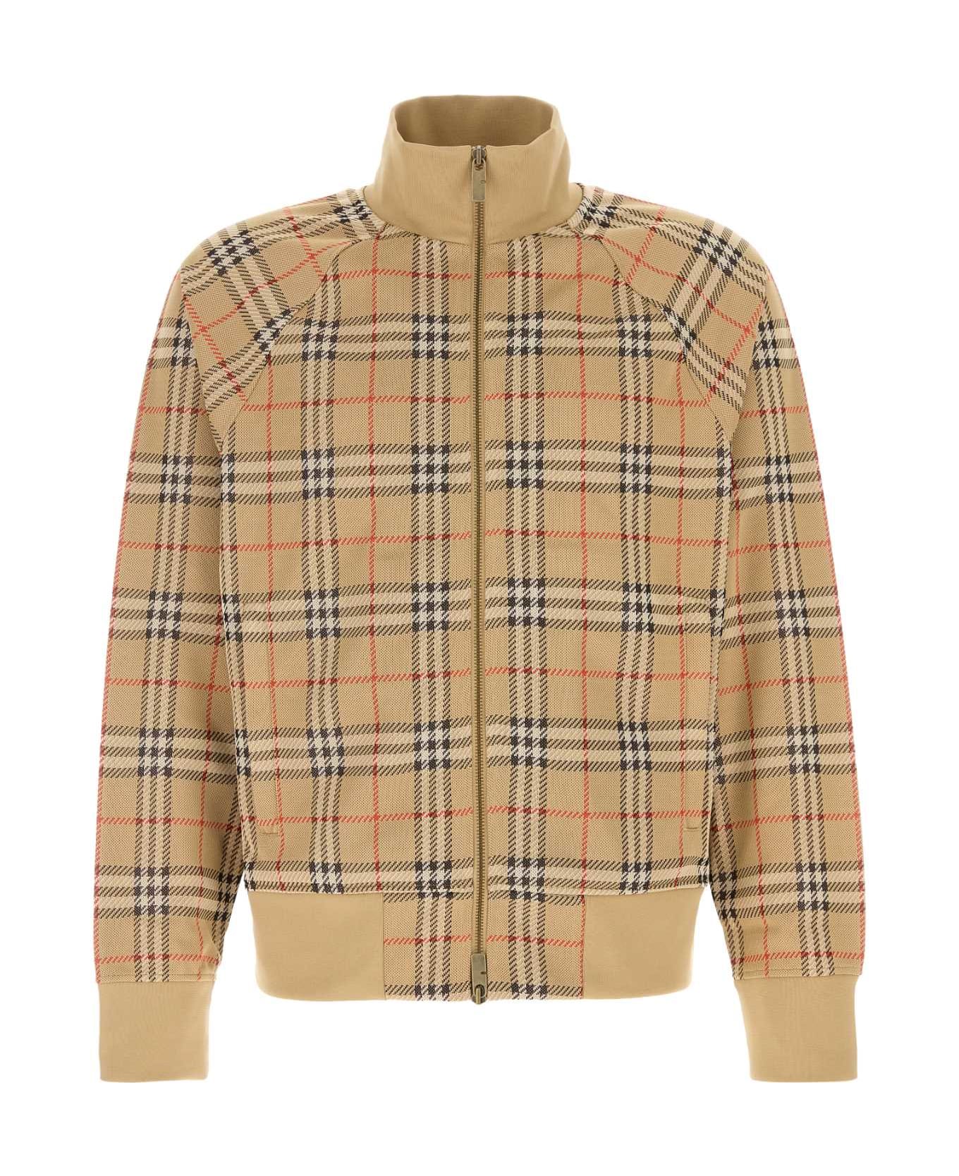 Burberry Embroidered Polyester Sweatshirt - SANDIPCHECK