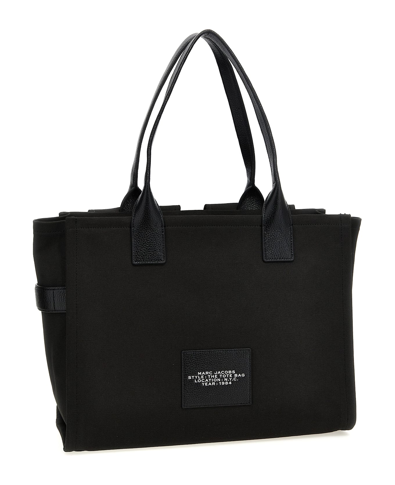 Marc Jacobs 
the Cargo Canvas Large Tote
 Shopping Bag - Black  