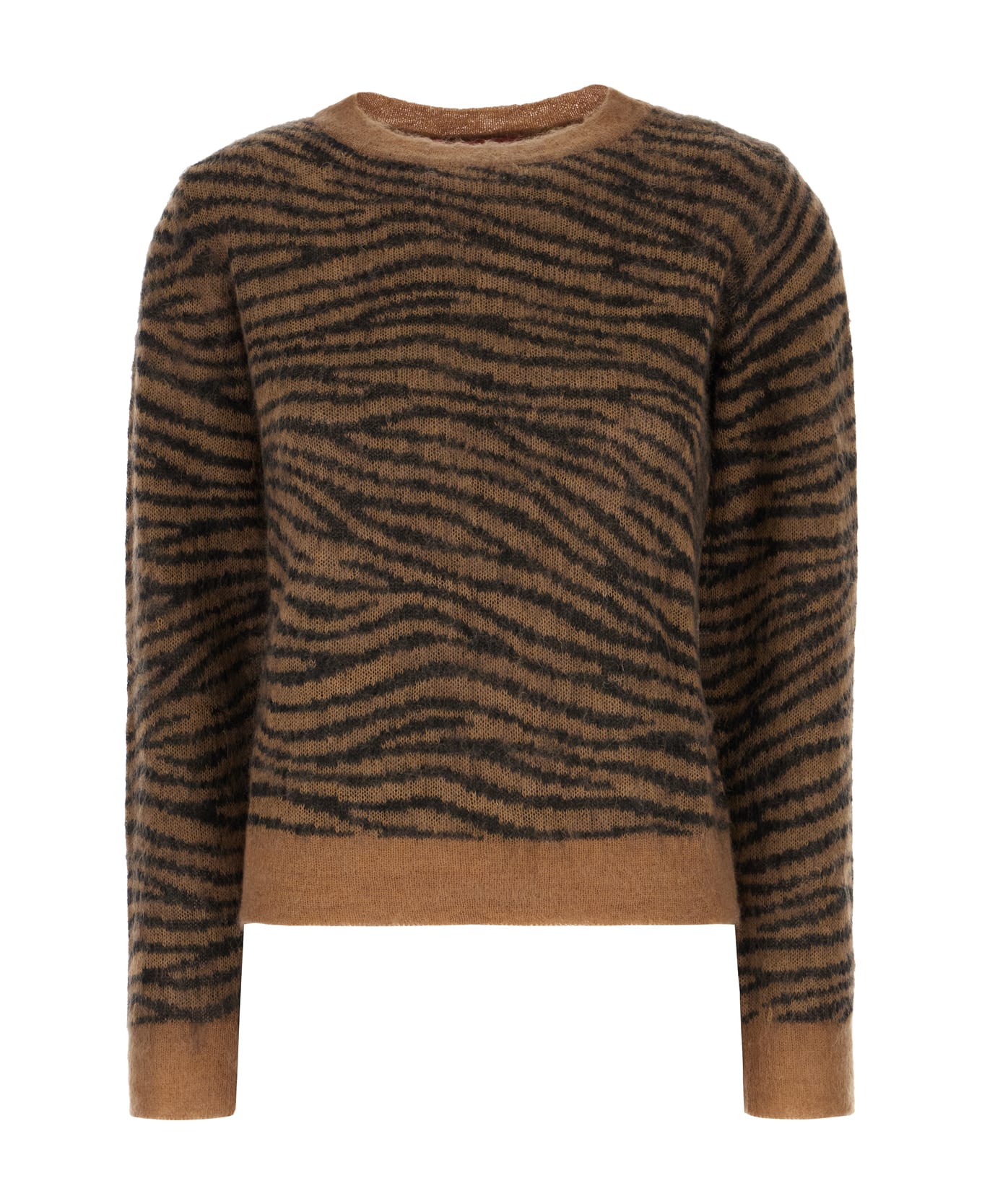 Max Mara Studio Multicolor Nylon Blend Sweater - DIS TIGRE