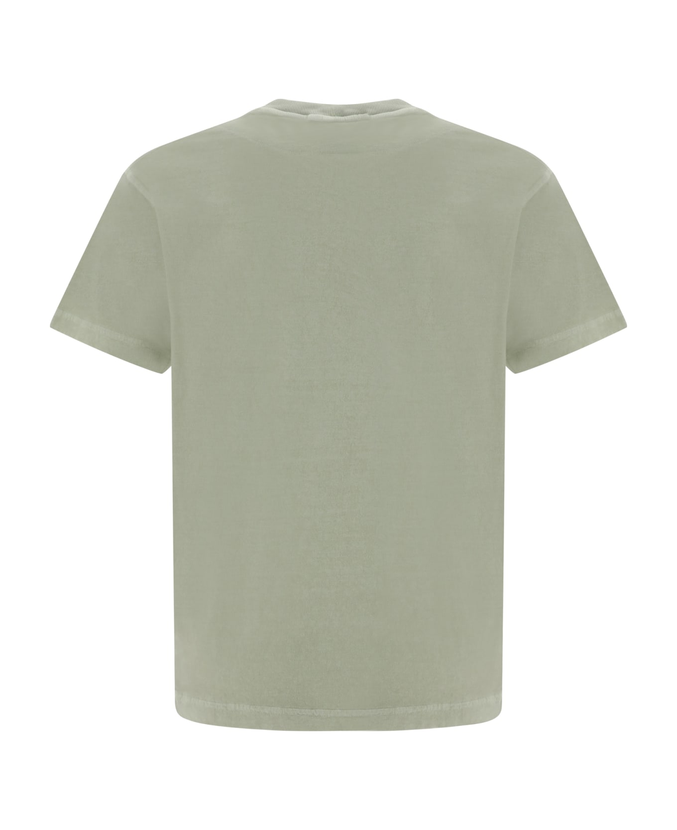 Stone Island Cotton T-shirt - Pistacchio シャツ