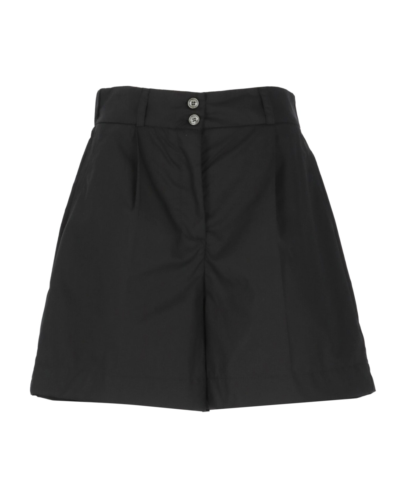 Woolrich Cotton Bermuda Shorts - Black