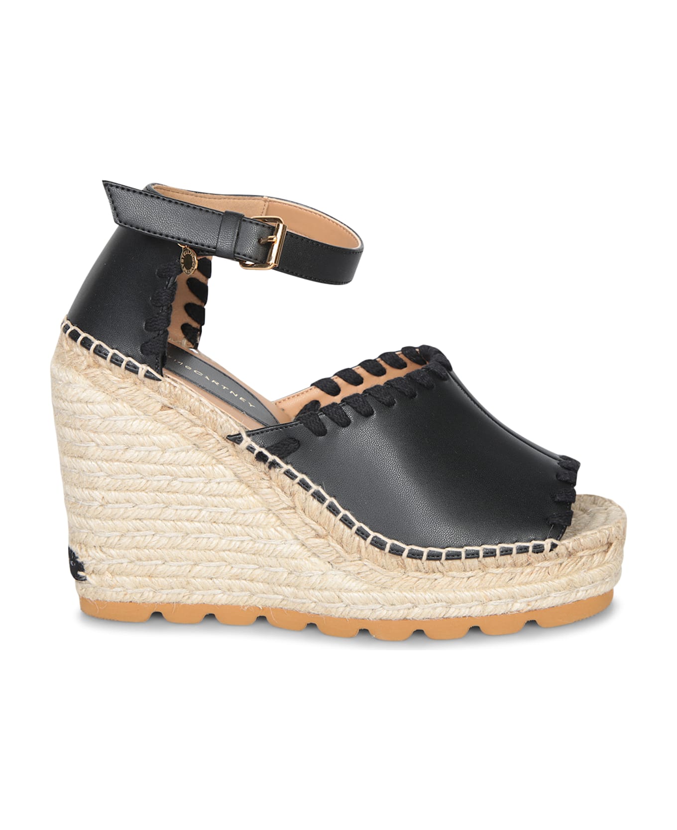 Stella McCartney Gaia Black Espadrilles - Black