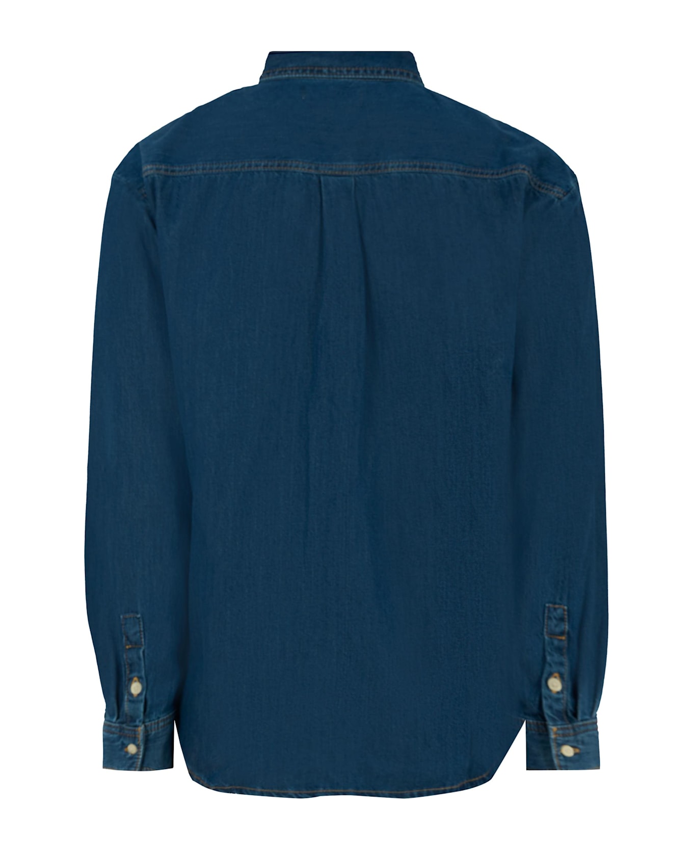 Calvin Klein Denim Shirt For Kids - Denim