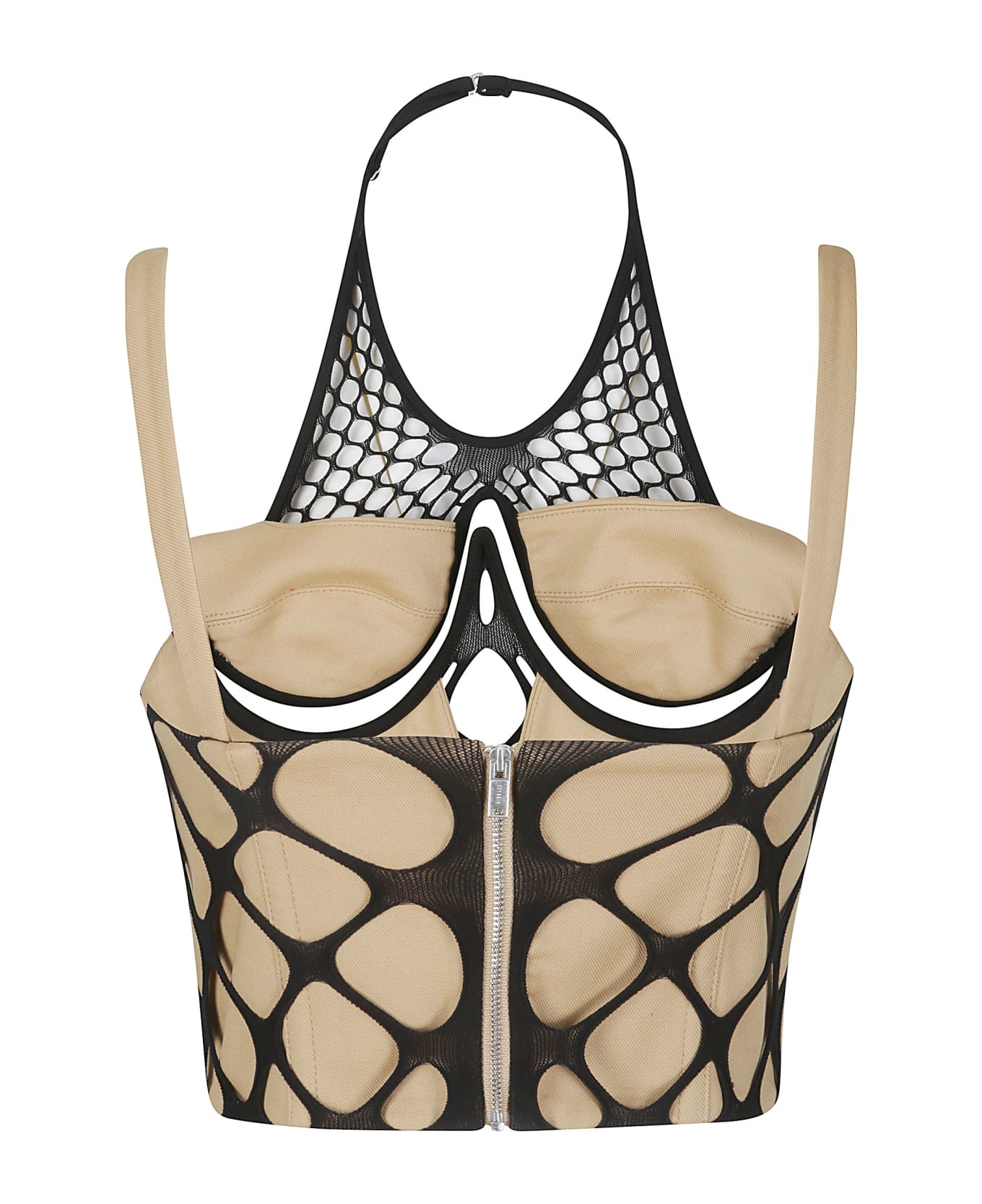 【Dion Lee】 Fishnetミディドレス Dion Lee Fishnet Wire Corset Dress | hlorenzo | REVERSIBLE