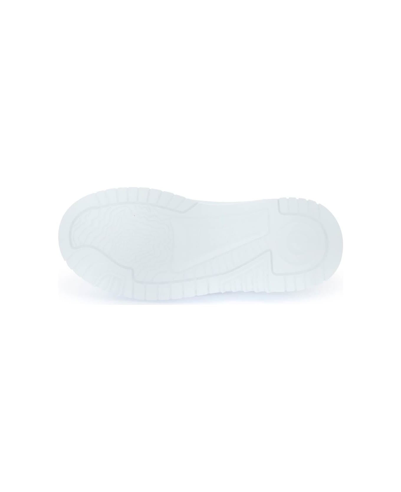 Versace Odissea Greca Sneakers - SILVER WHITE (White)