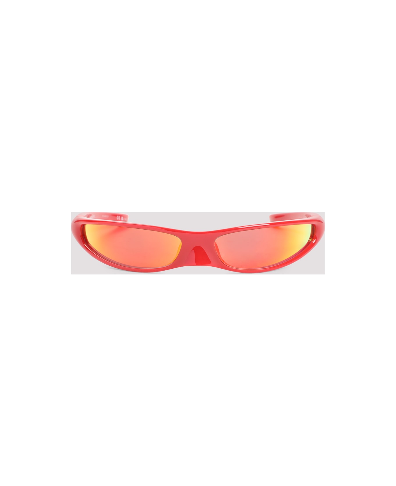 Balenciaga Blade Rect Bb0383s Sunglasses - Red Red