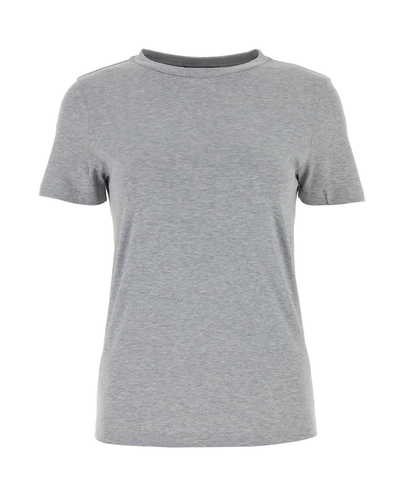 
S Max Mara Grey Cotton Angri T-shirt - 001