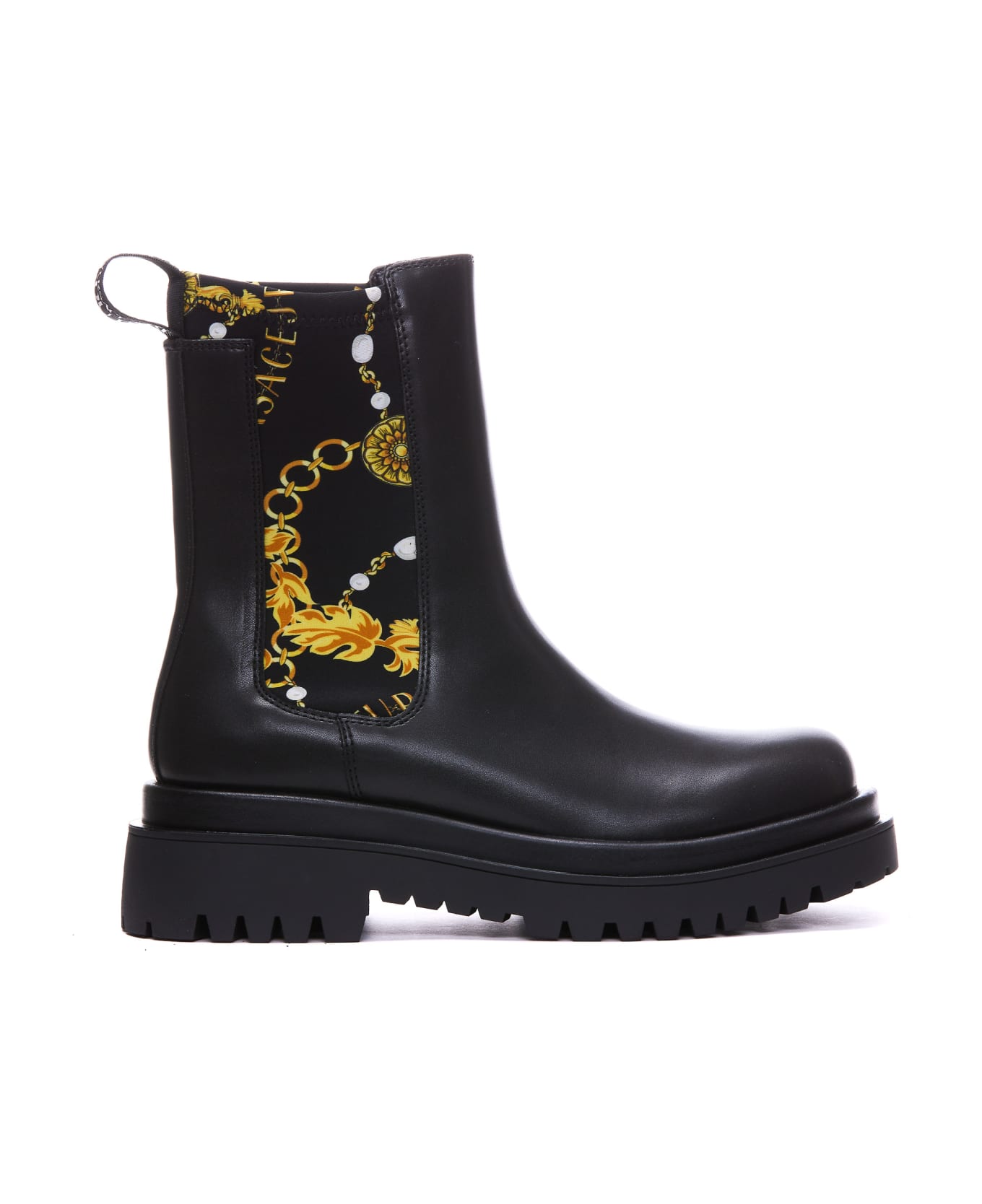 Versace Jeans Couture Combat Boots - Black