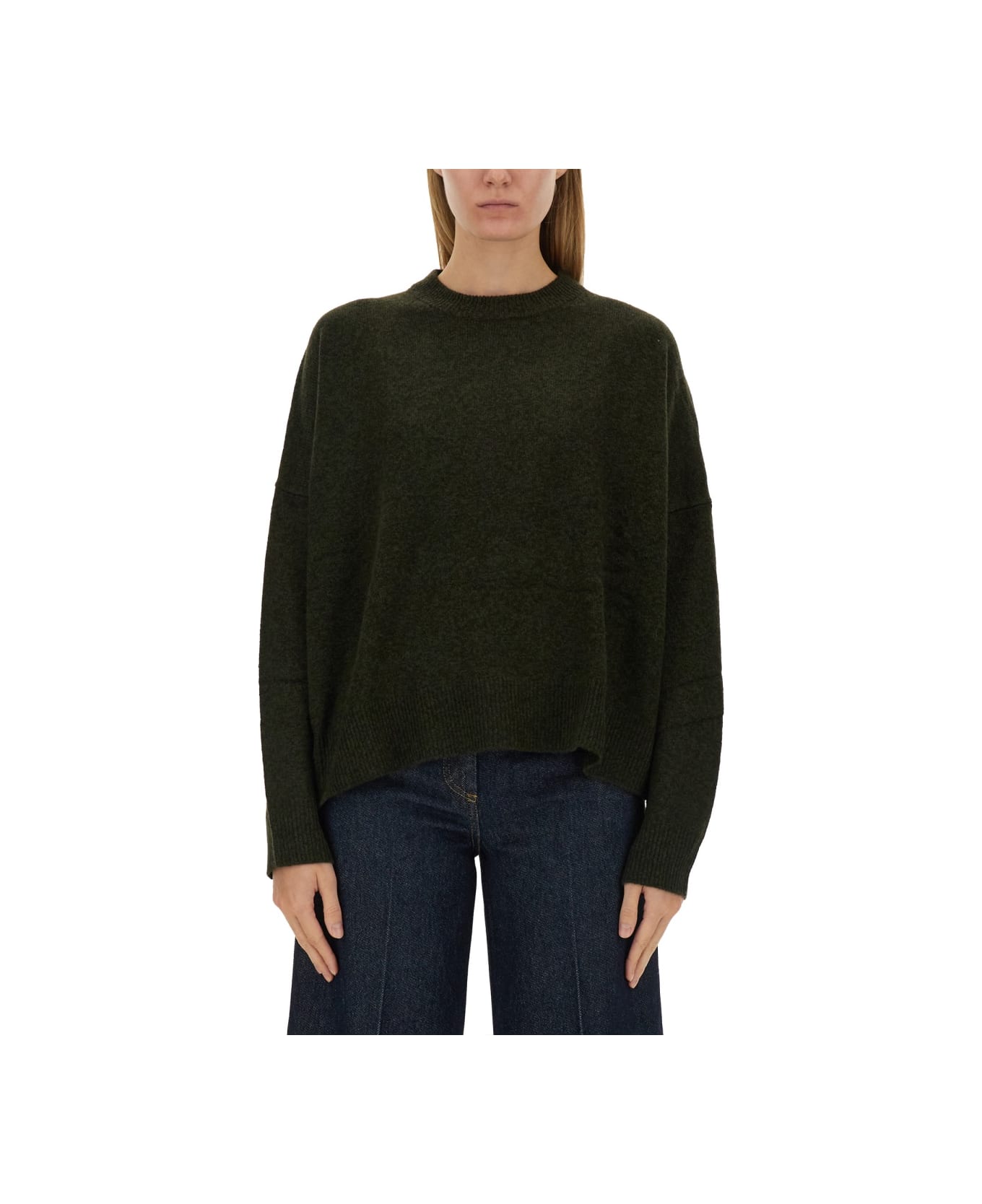 Aspesi Wool Jersey. - GREEN