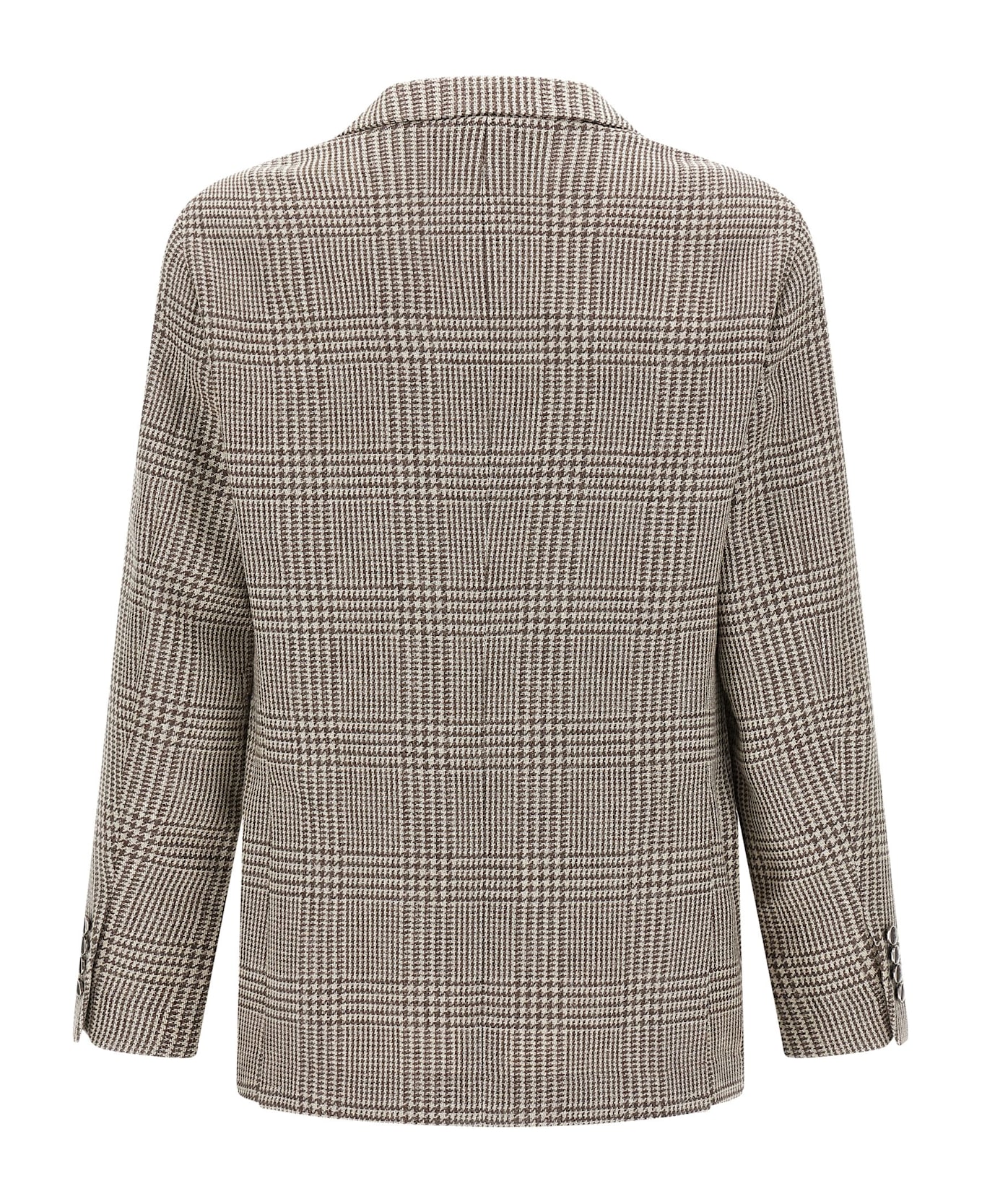 Brunello Cucinelli Houndstooth Blazer - Multicolor