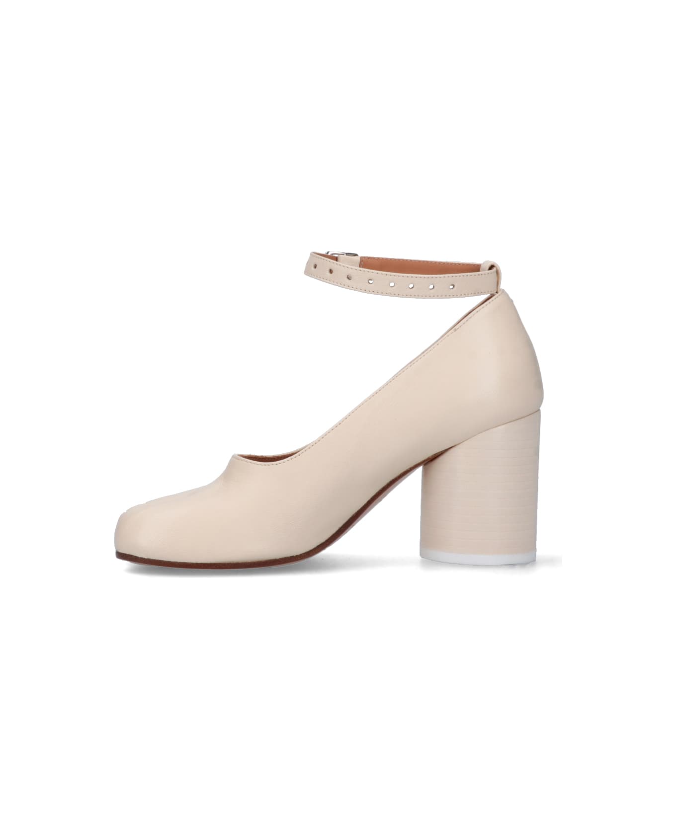Maison Margiela High-heeled shoe - Cream