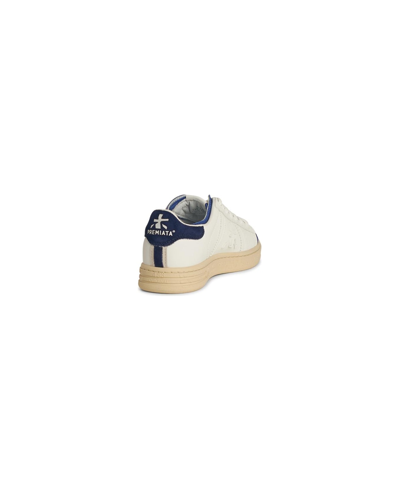 Premiata 
russel
 White Leather Sneakers - White