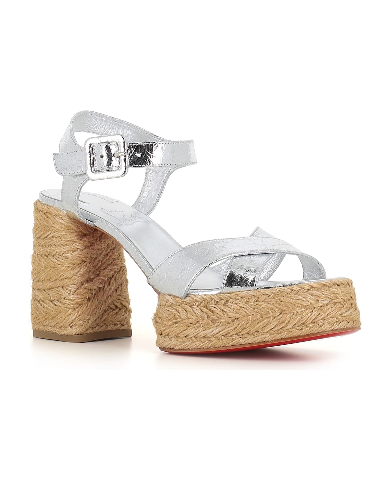 Christian Louboutin Sandal Calakala 85 - Silver