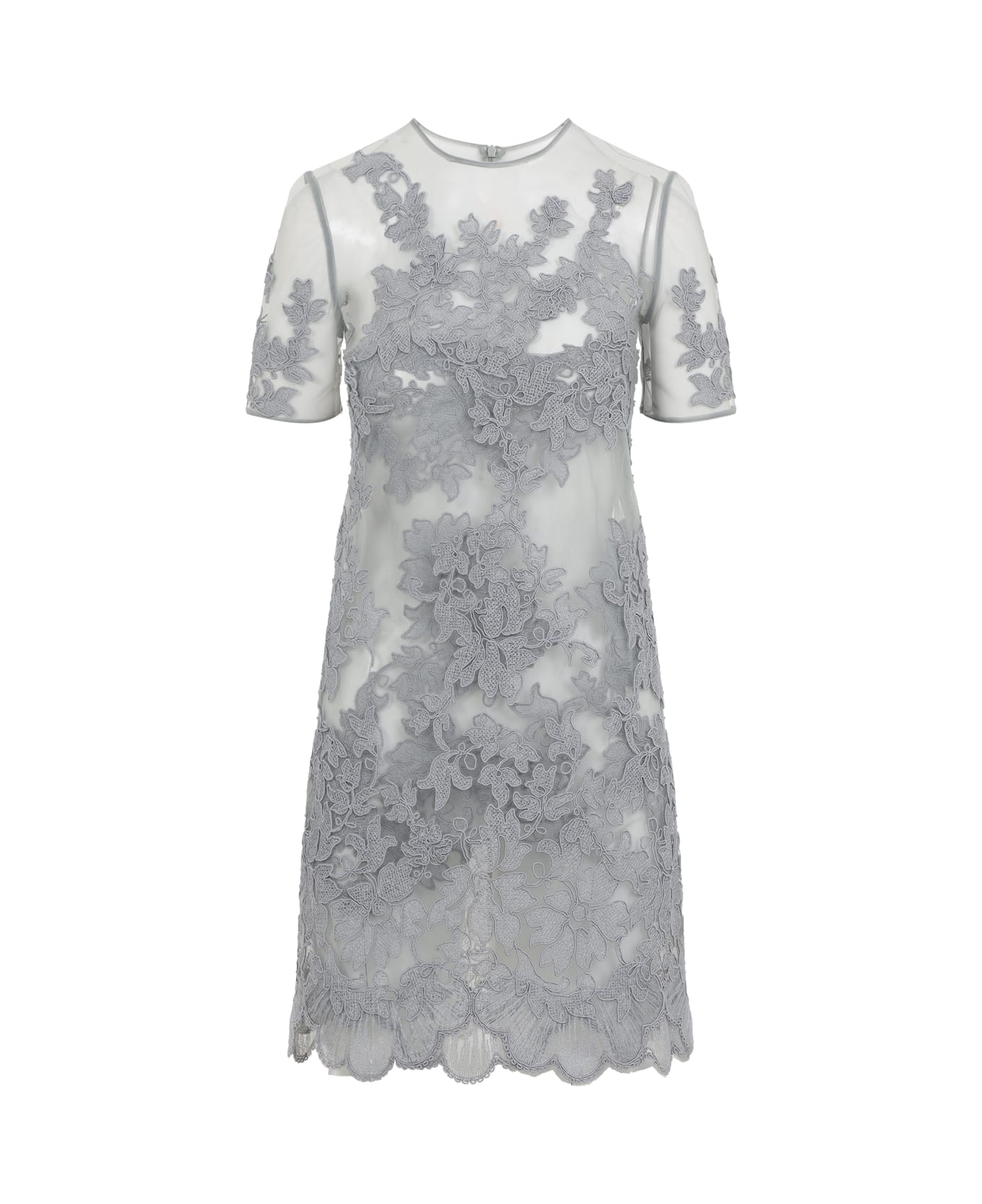 Ermanno Scervino Lace Mini Dress - Monument