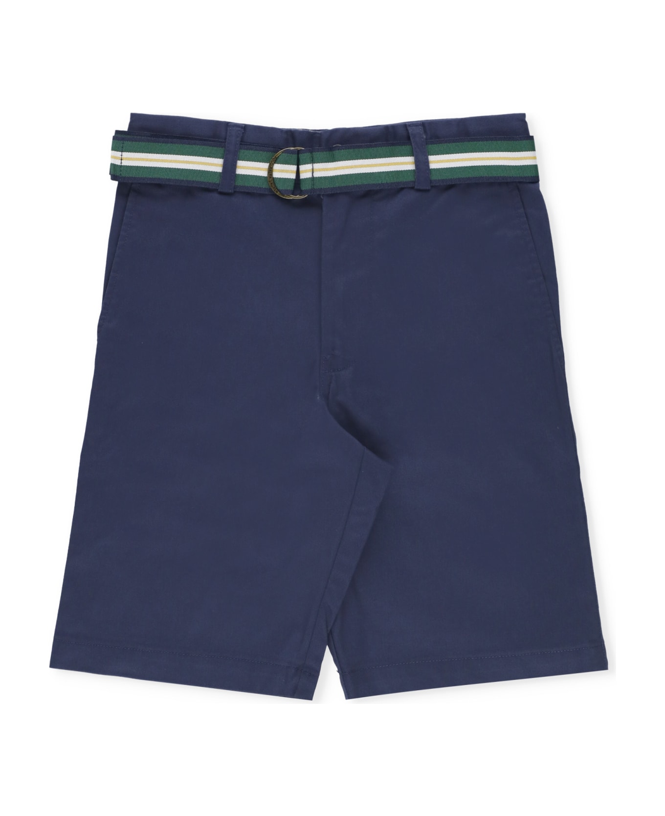 Ralph Lauren Pony Bermuda Shorts - Blue