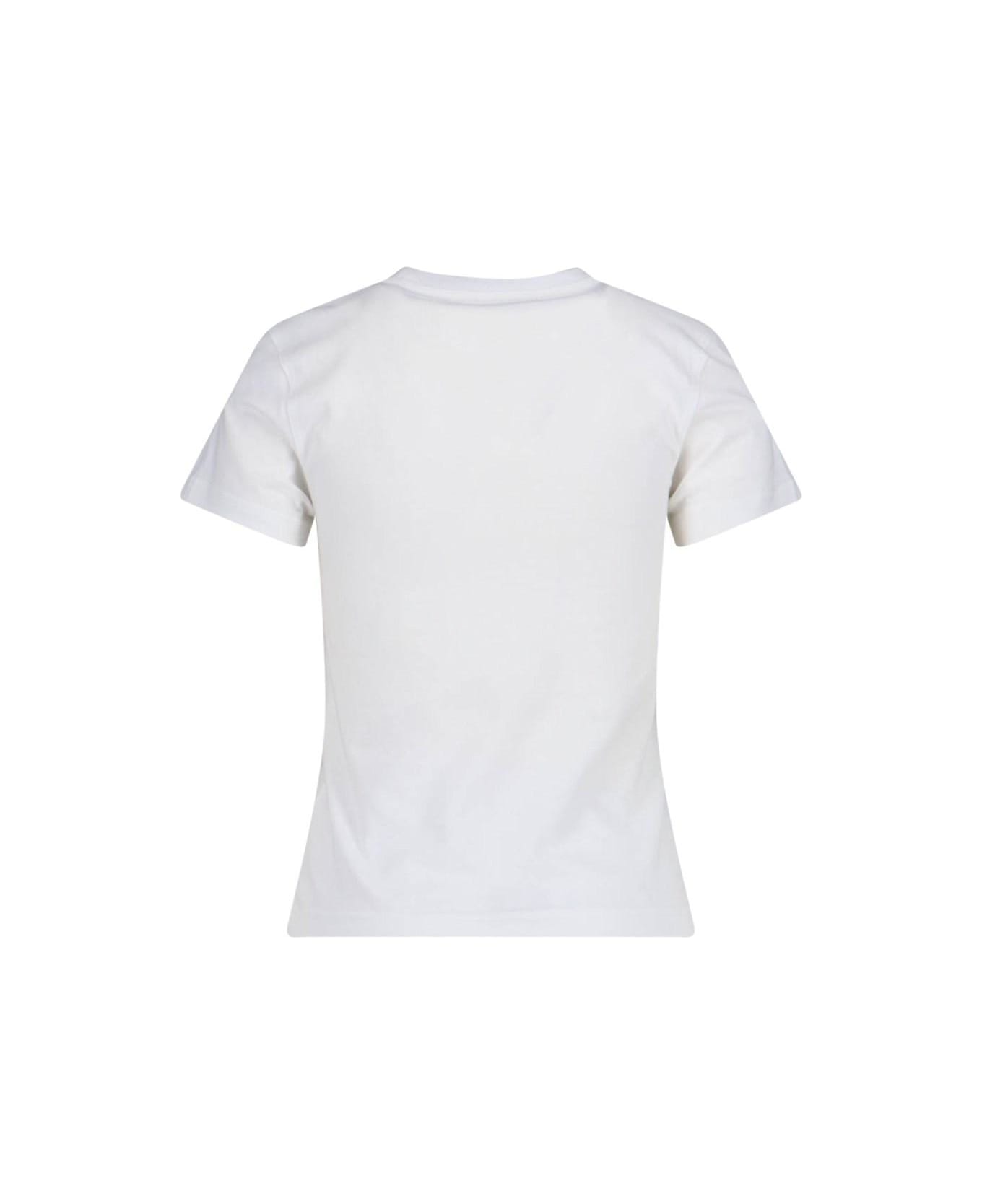 Alaia Logo T-shirt - White
