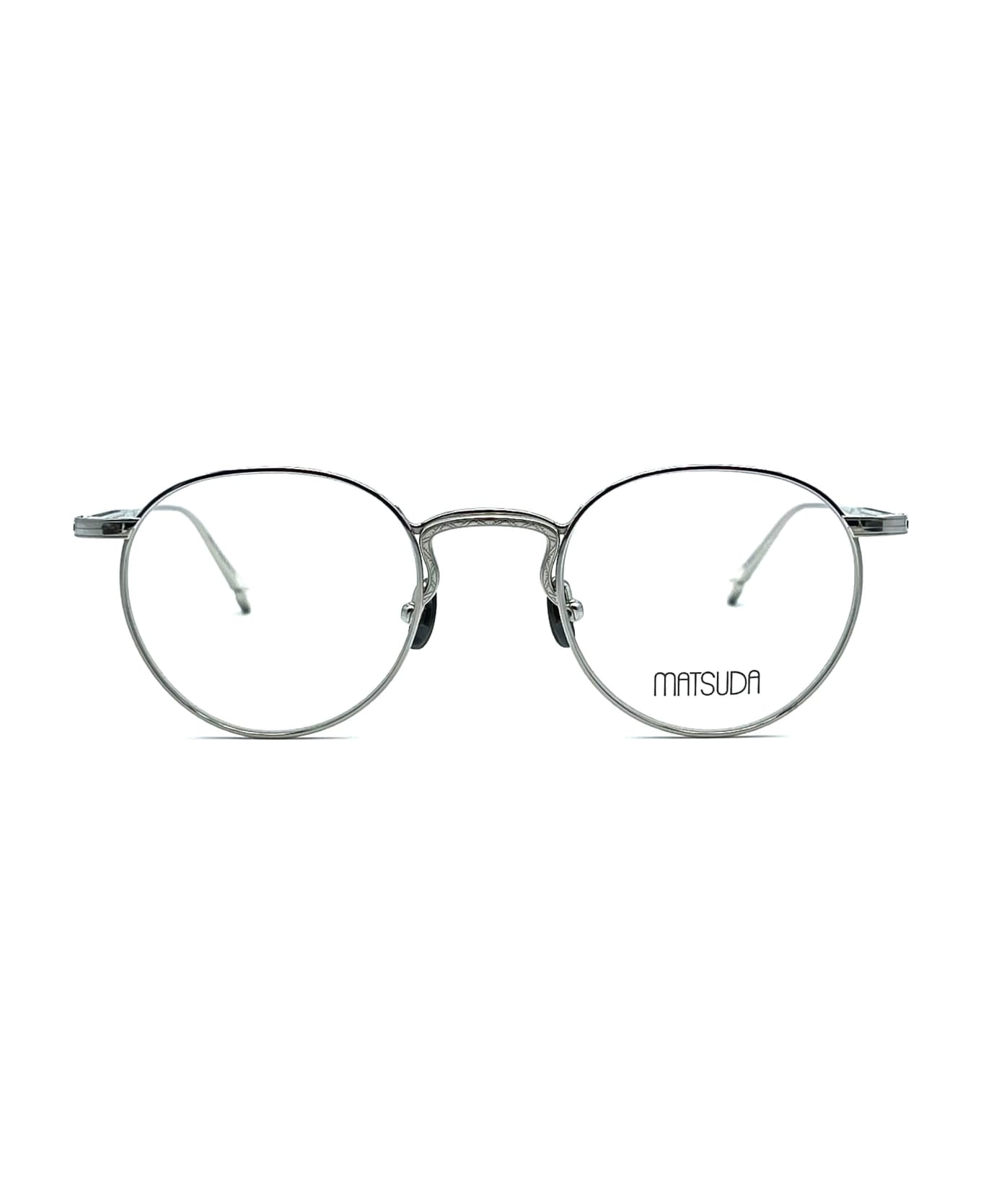 Matsuda M3140 - Palladiuma White Rx Glasses - Silver