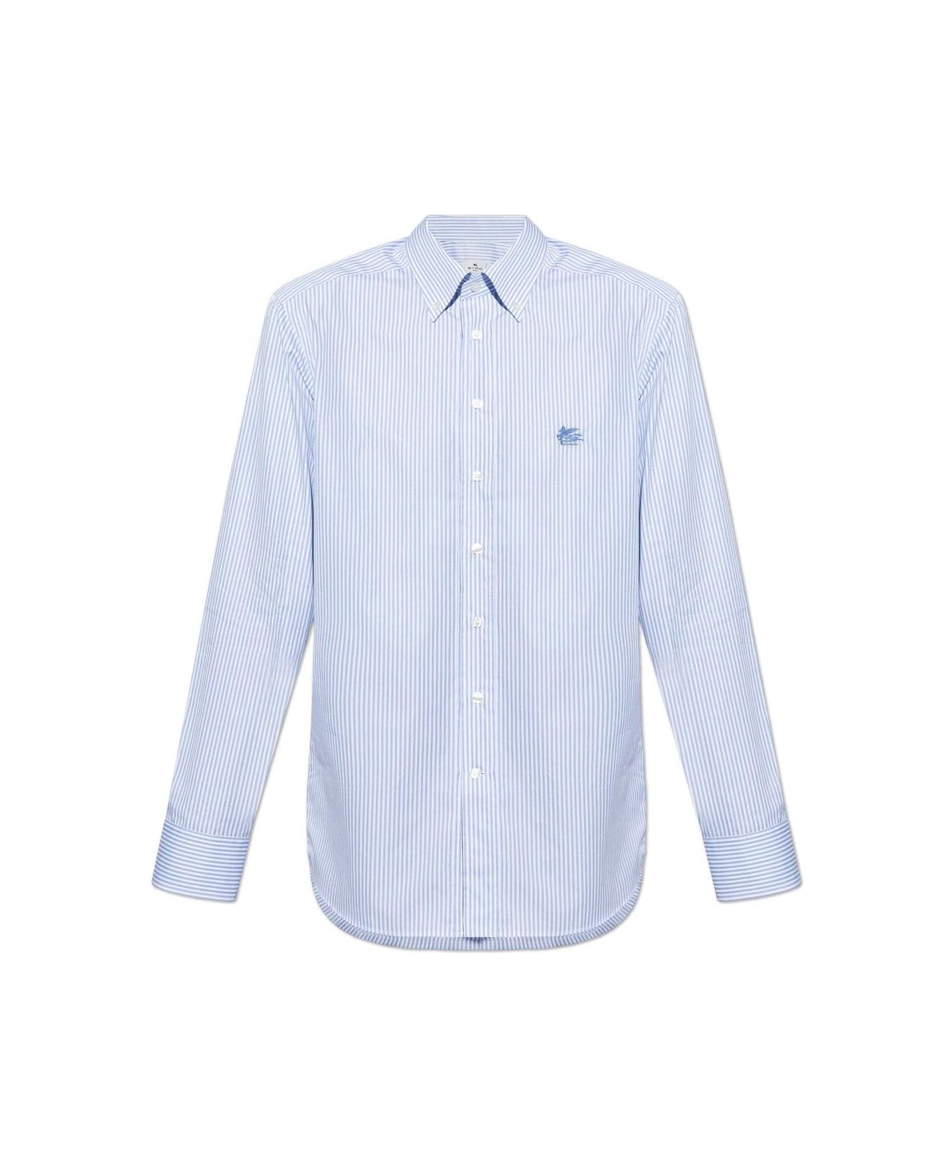 Etro Striped Shirt - Light Blue