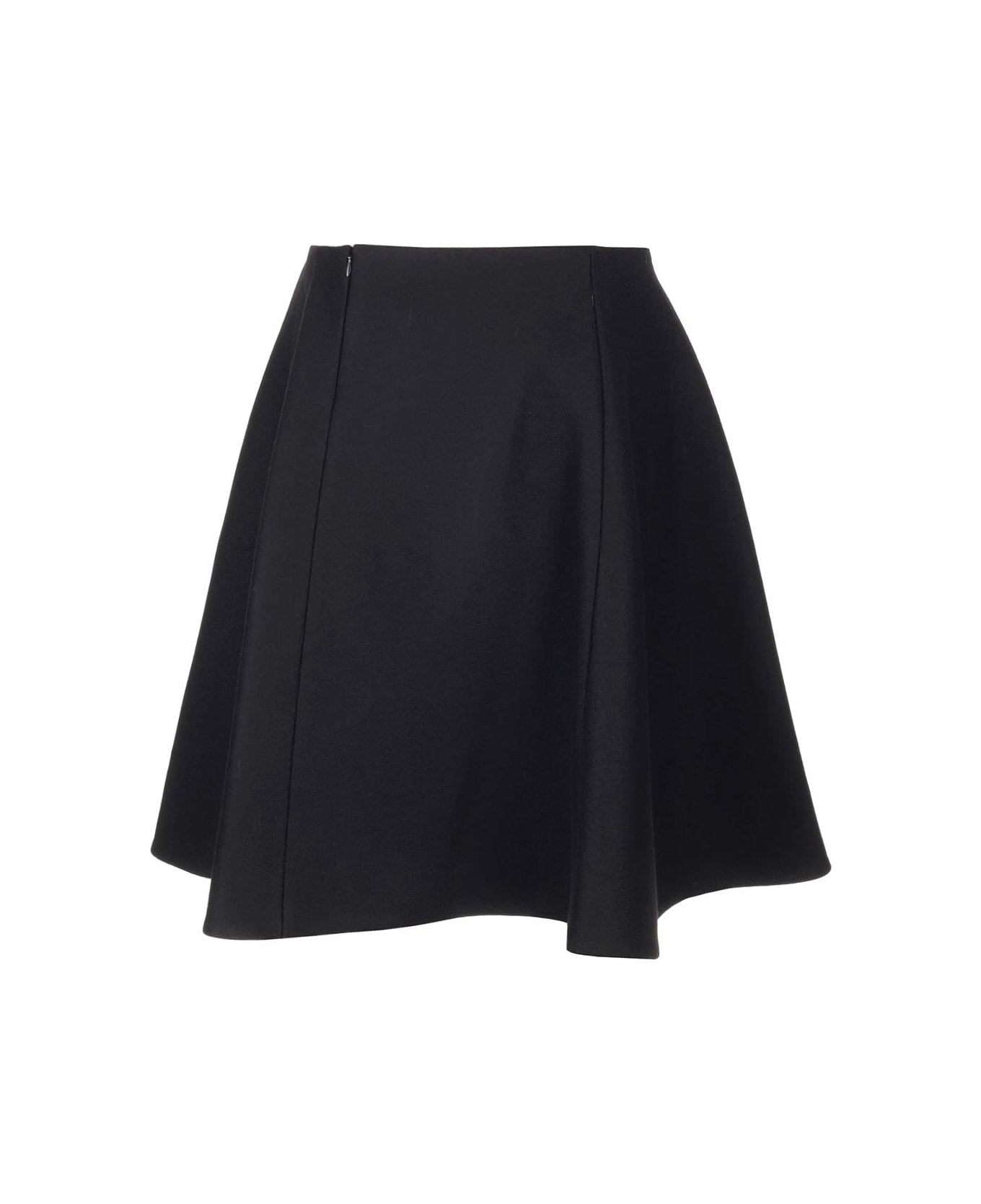 Khaite 'farla' A-line Skirt - NERO