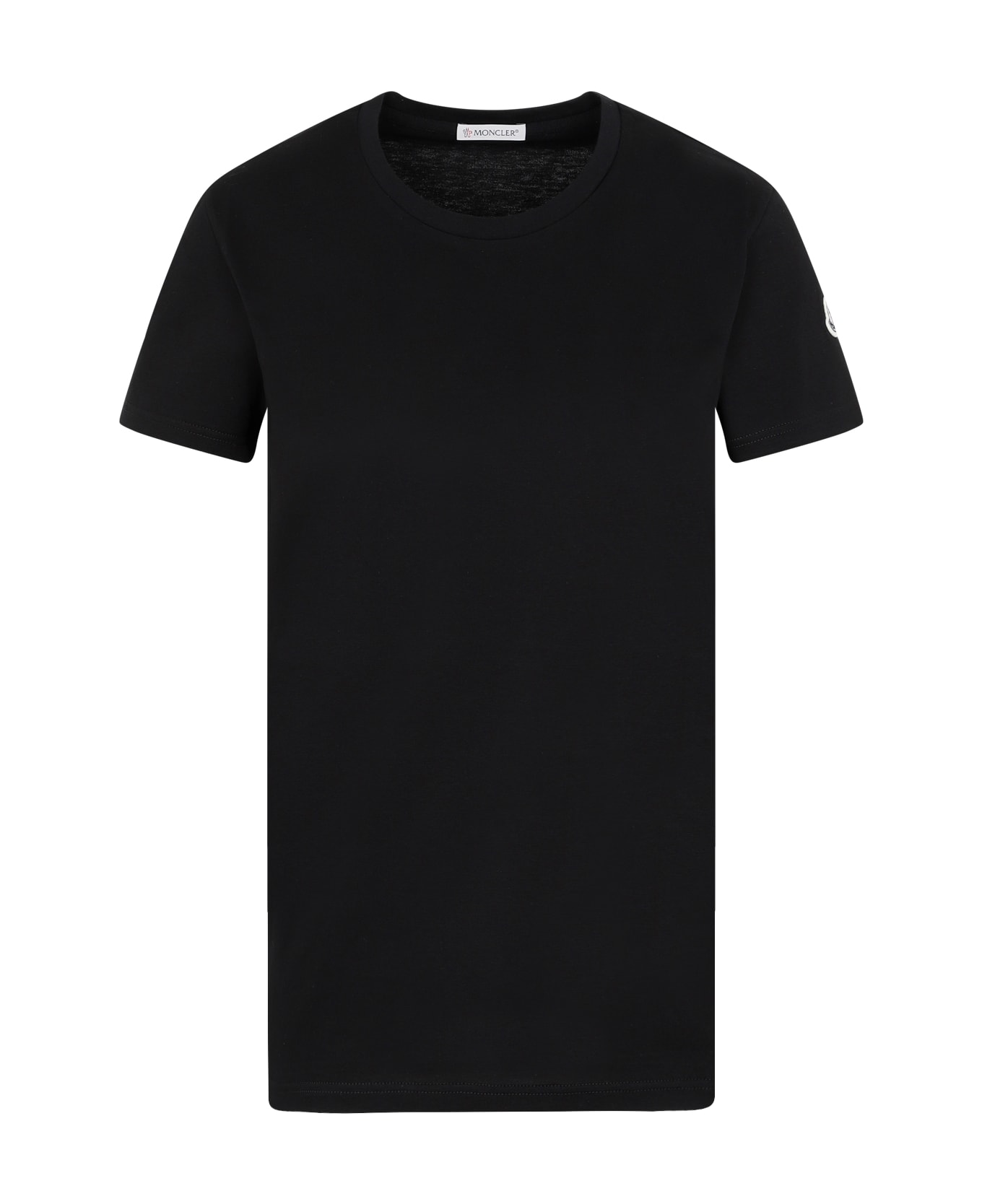 Moncler Cotton T-shirt - Black