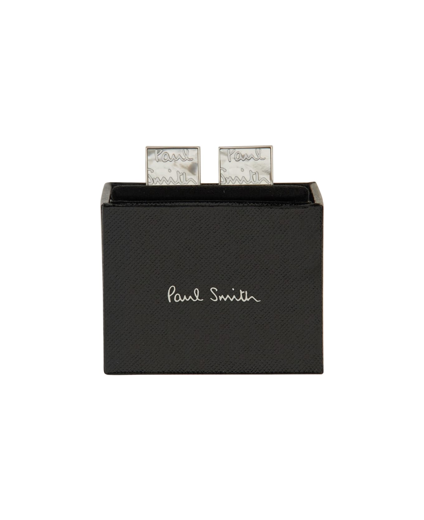 Paul Smith "signature" Cufflinks - WHITE