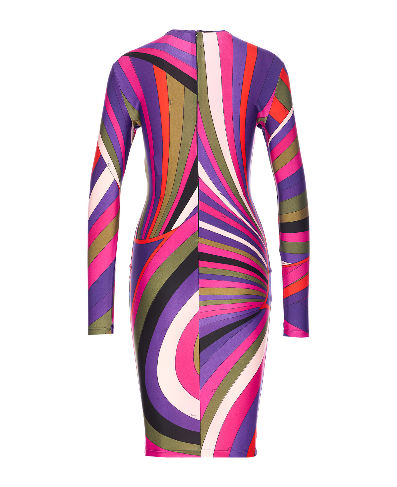 Pucci Iride Print Midi Dress - MultiColour