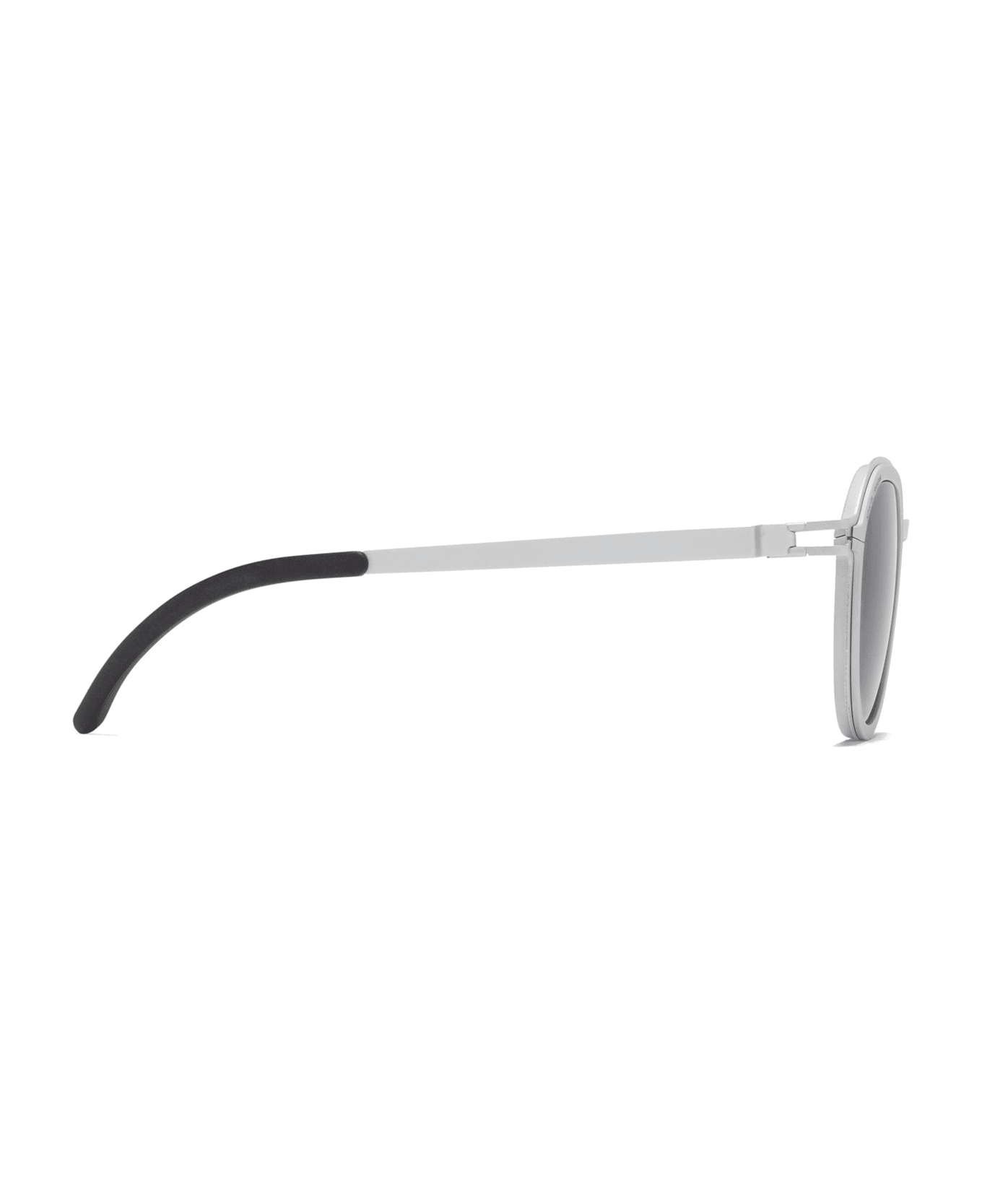 Mykita Mr001 Al2 - White Silver / Silver / Dark Grey Lens Sunglasses - Silver