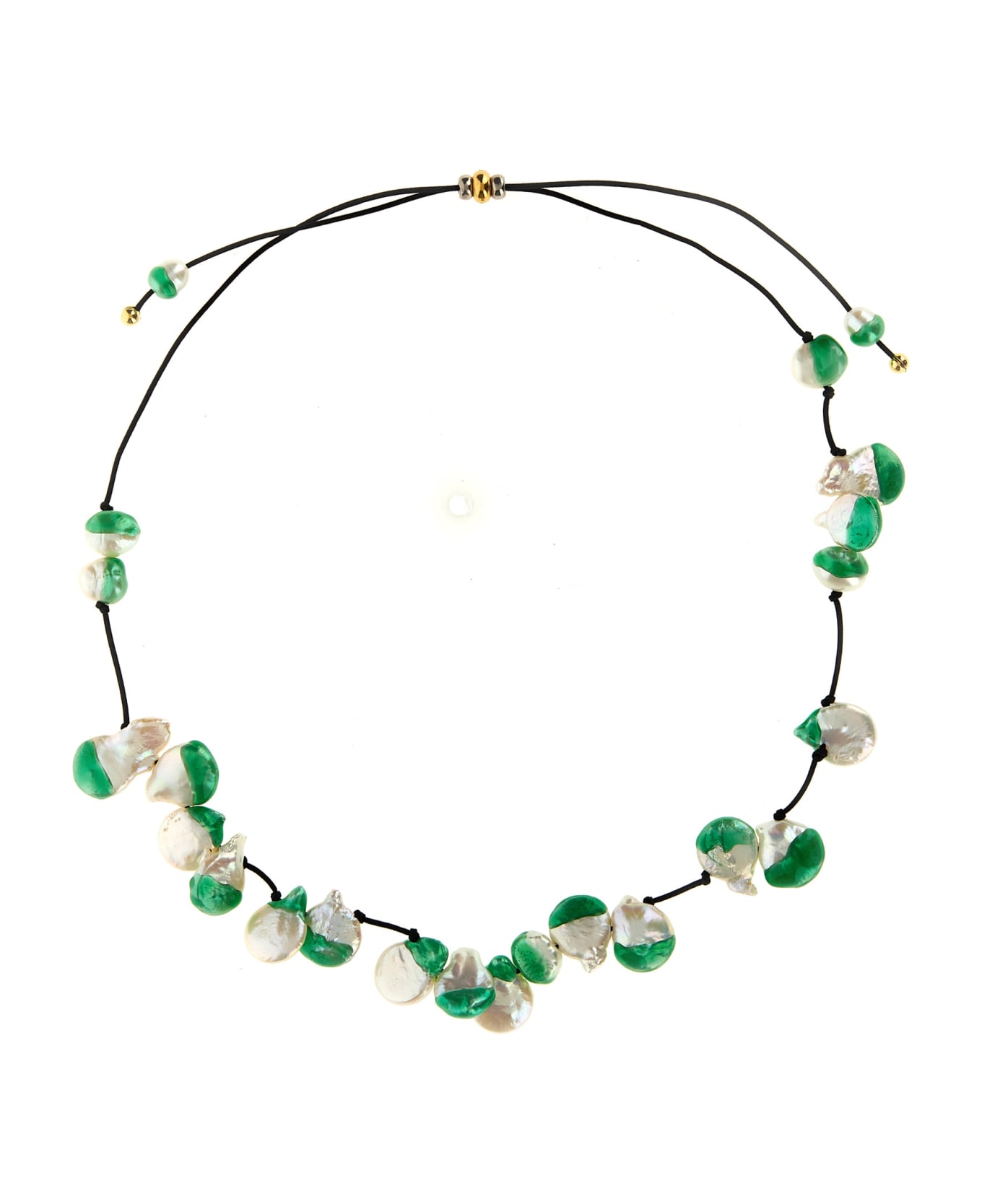 Panconesi 'vacanza Pearl' Necklace - Green ジュエリー