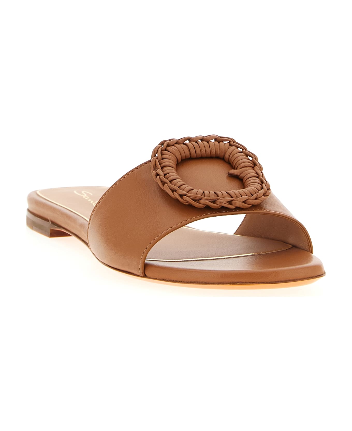 Santoni 'corolle' Sandals - Brown