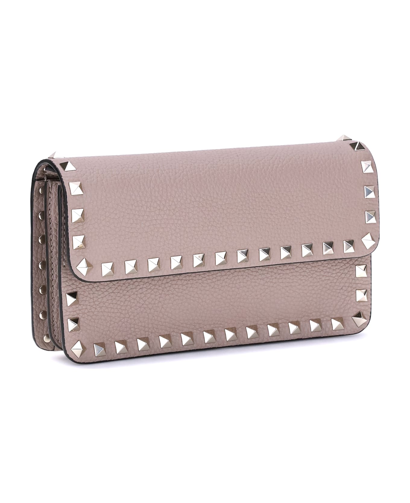 Valentino Garavani Rockstud Pochette With Chain