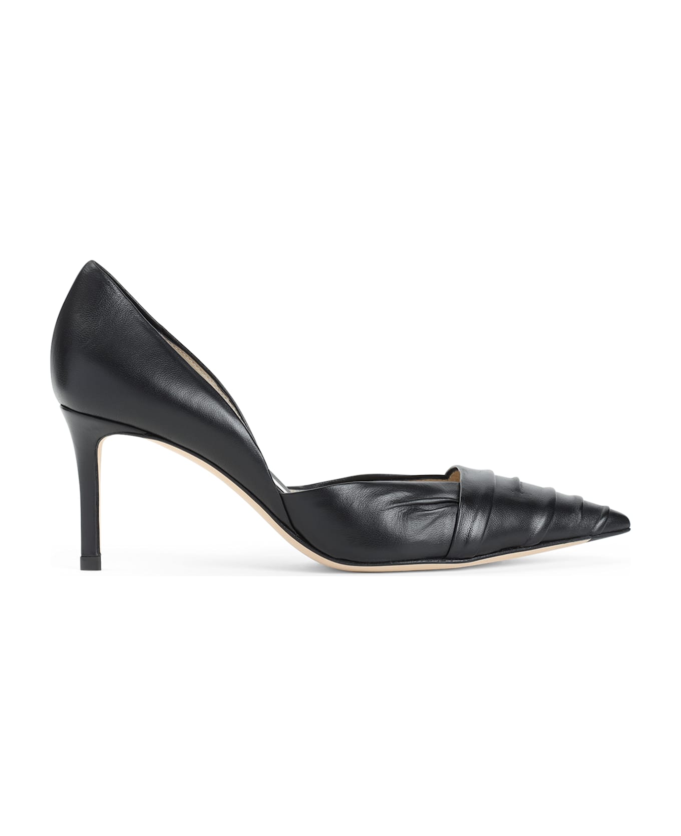 Giorgio Armani Lamb Leather Pumps - Nero